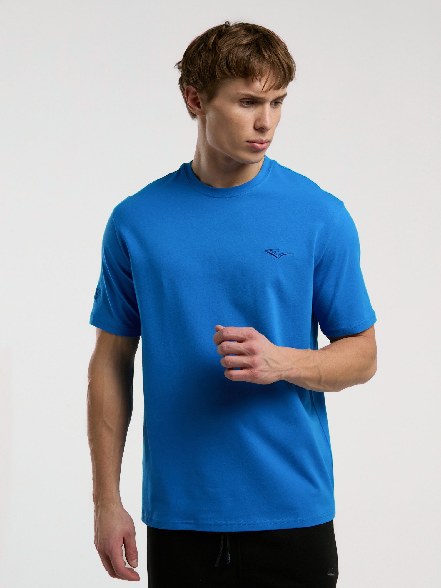 Ever Essentials Regular Mavi Erkek Tişört - 4