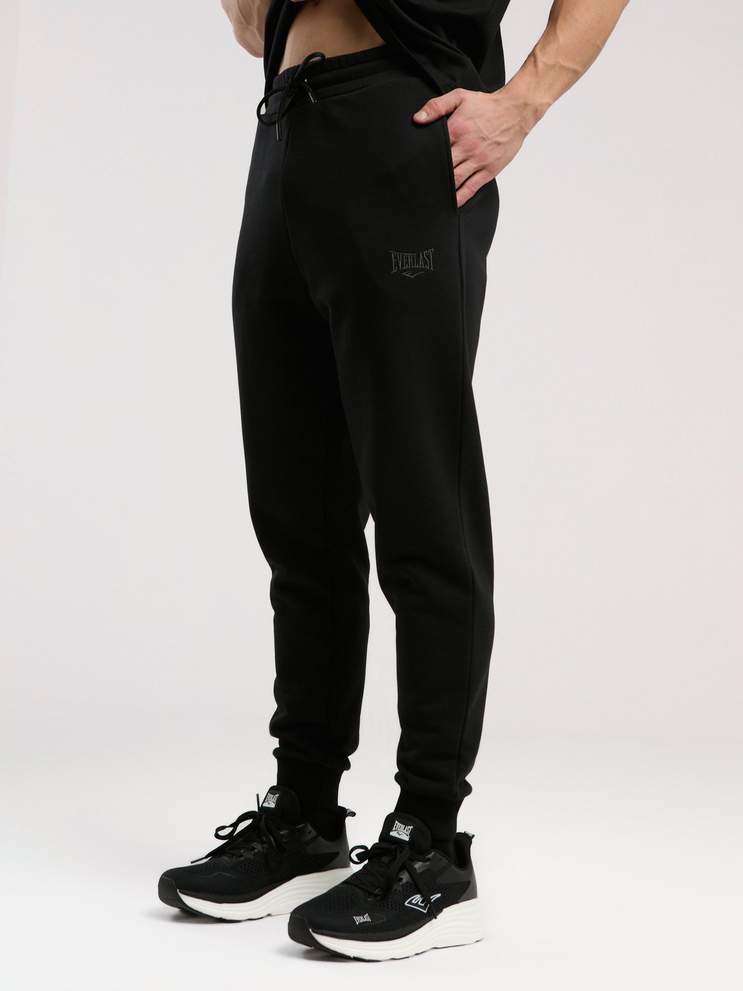 Ever Essentials Regular Siyah Erkek Jogger - 4