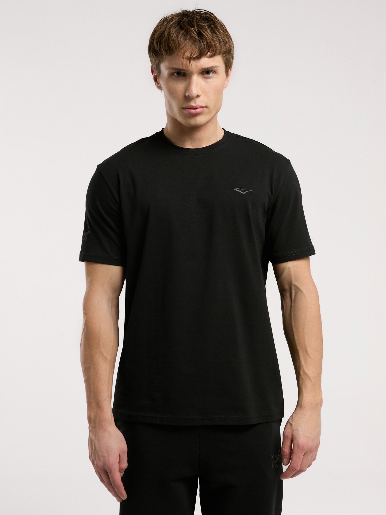 Ever Essentials Regular Siyah Erkek Tişört