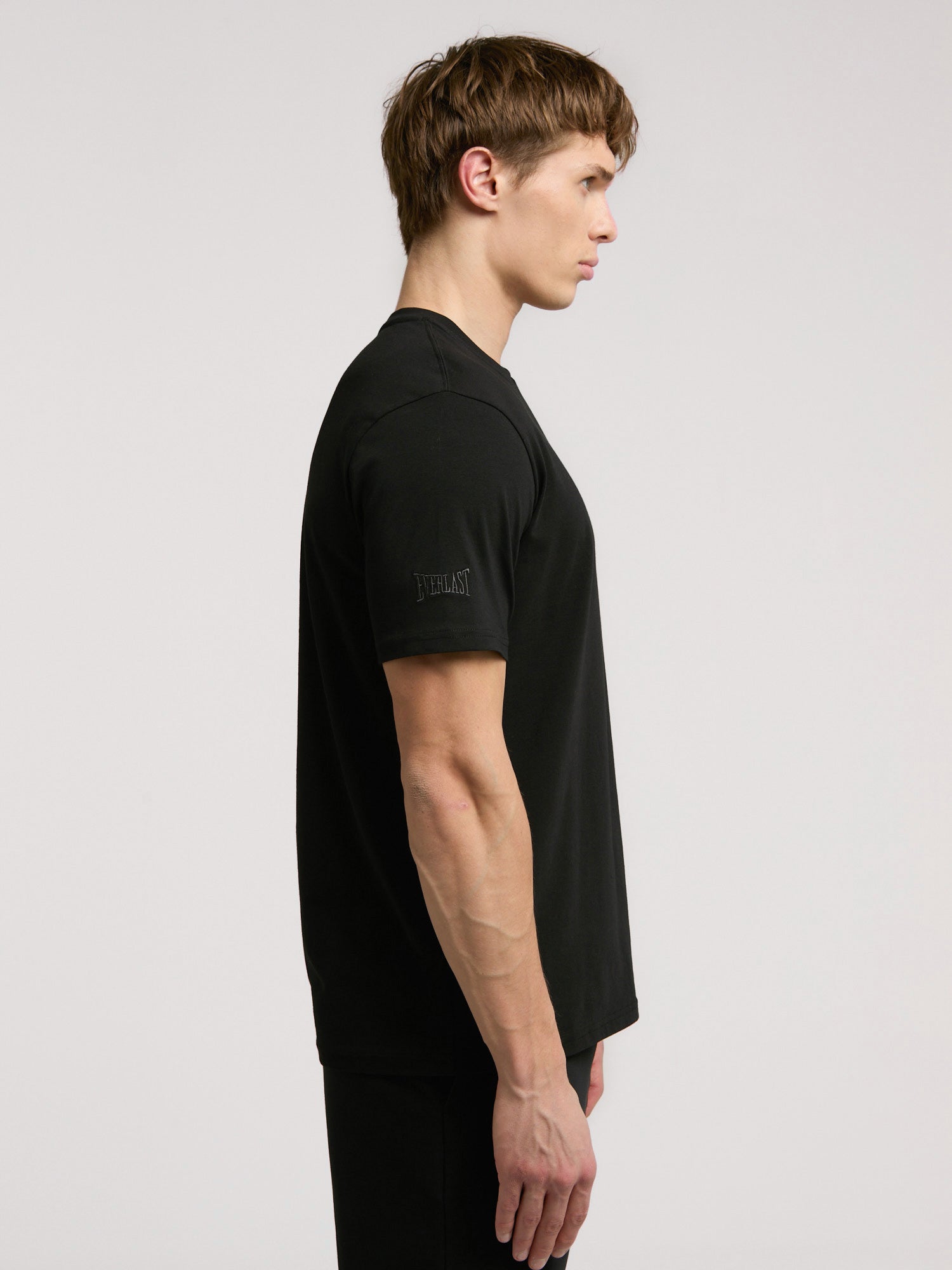 Ever Essentials Regular Siyah Erkek Tişört - 5