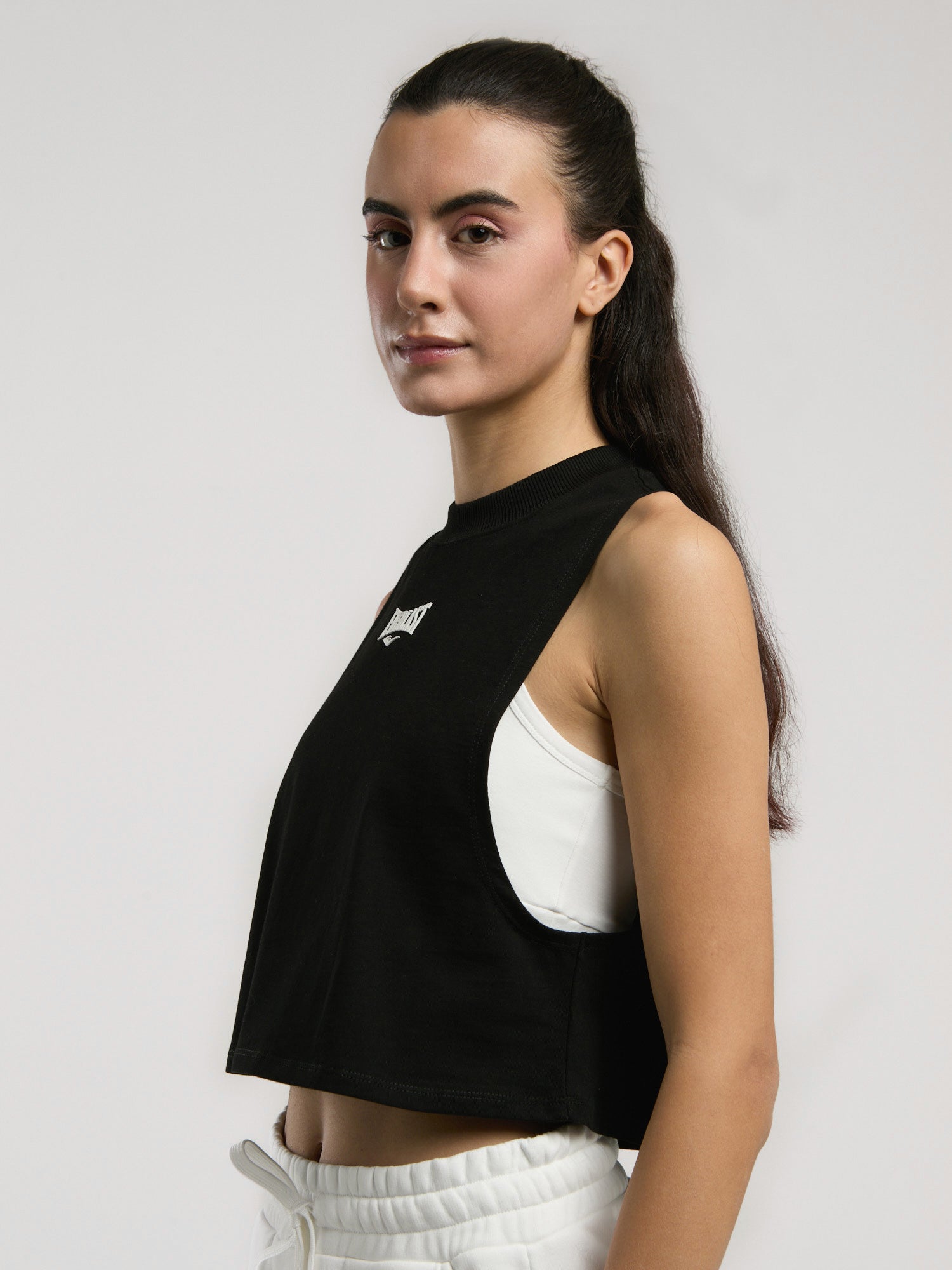 Ever Essentials Siyah Kadın Atlet - 4