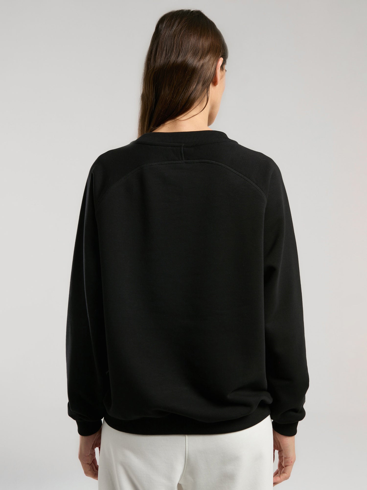 Ever Essentials Siyah Kadın Sweatshirt - 7