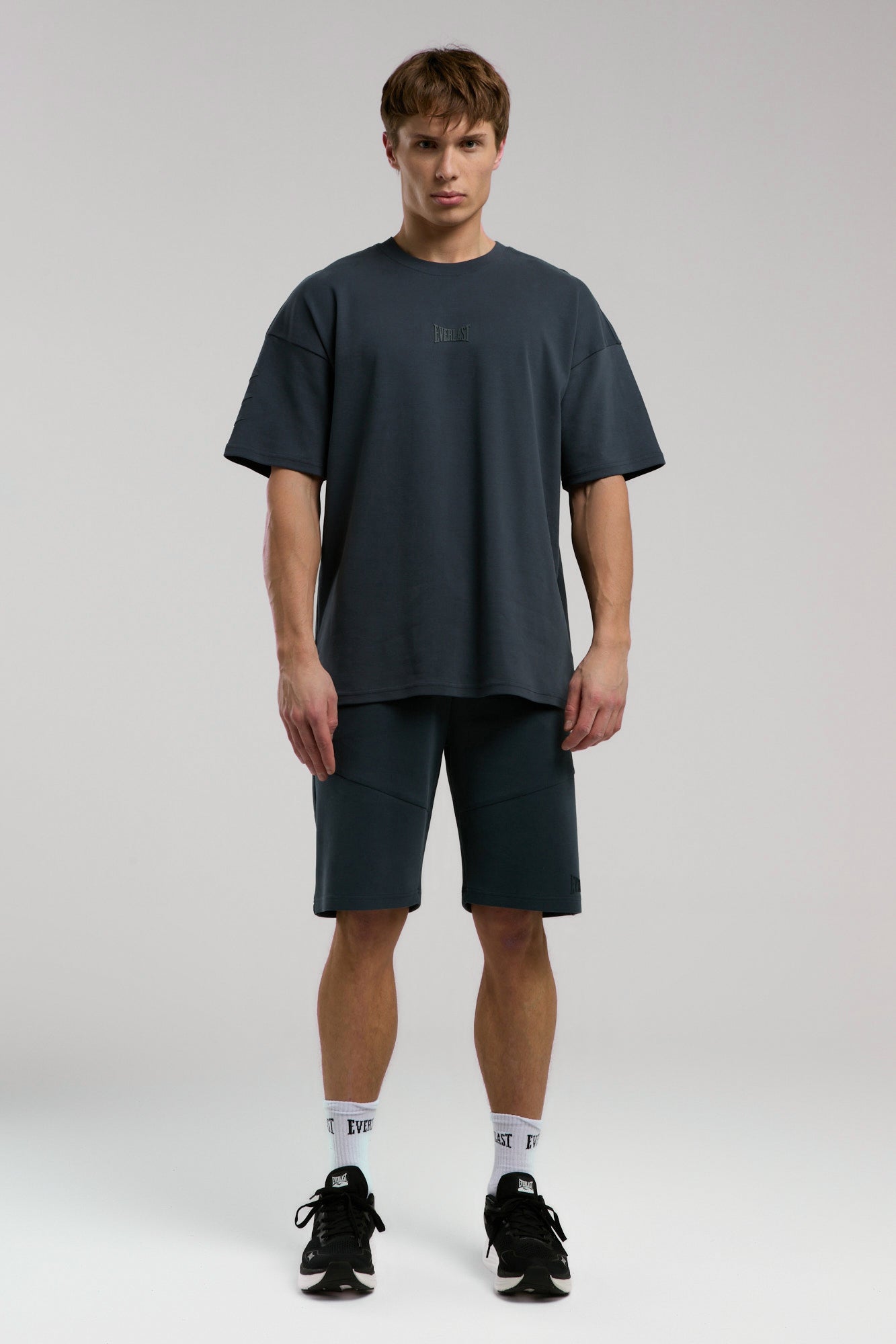 Ever Relaxed Oversize Antrasit Erkek Tişört - 7