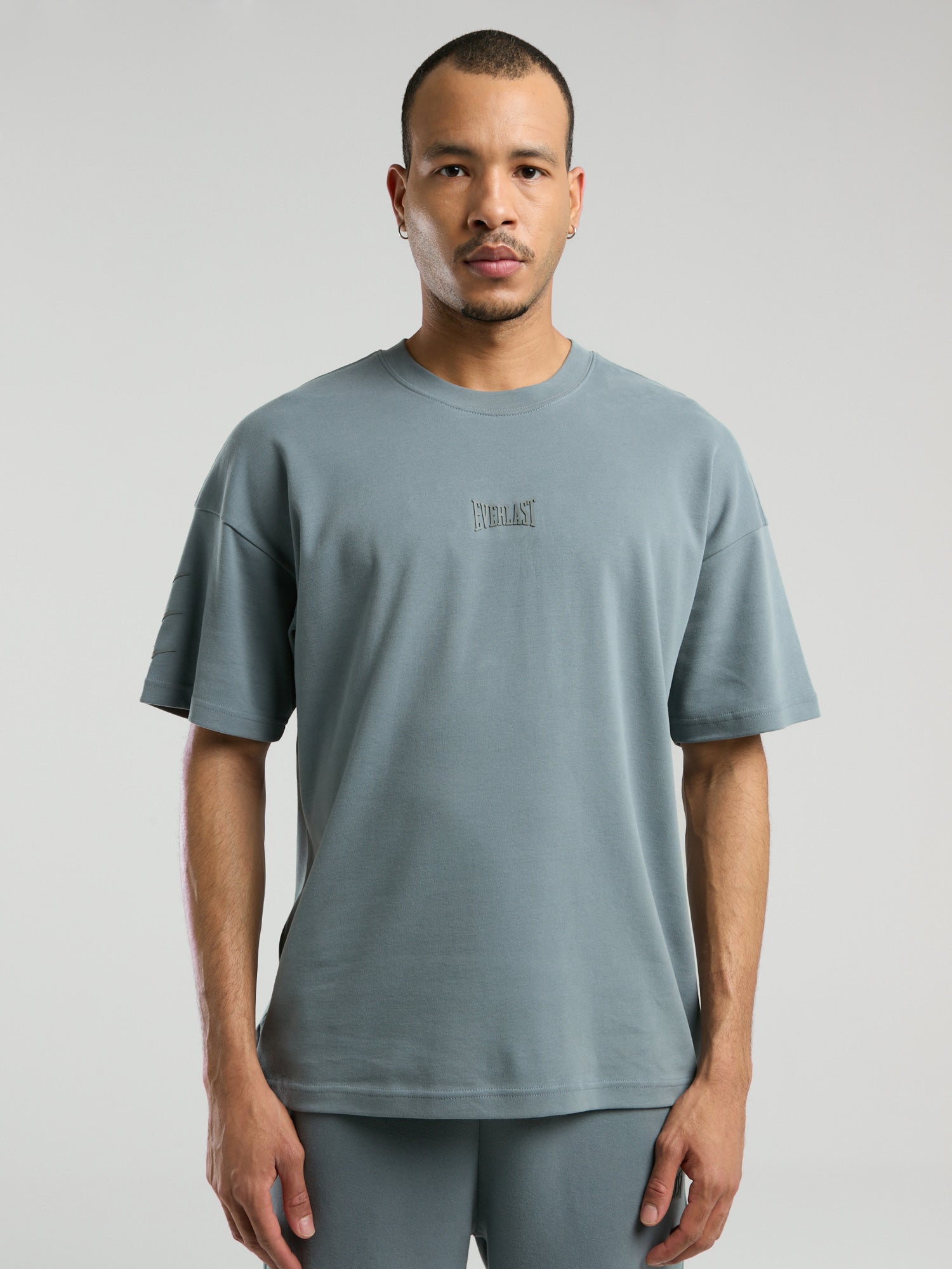 Ever Relaxed Oversize Gri Erkek Tişört