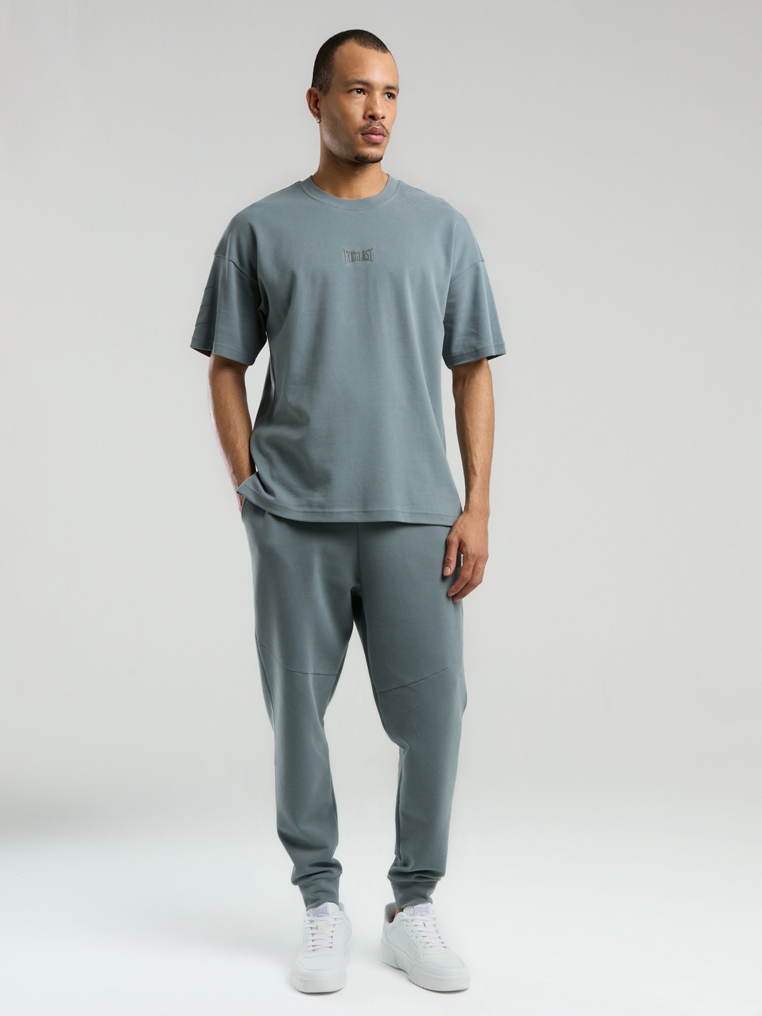 Ever Relaxed Oversize Gri Erkek Tişört - 7