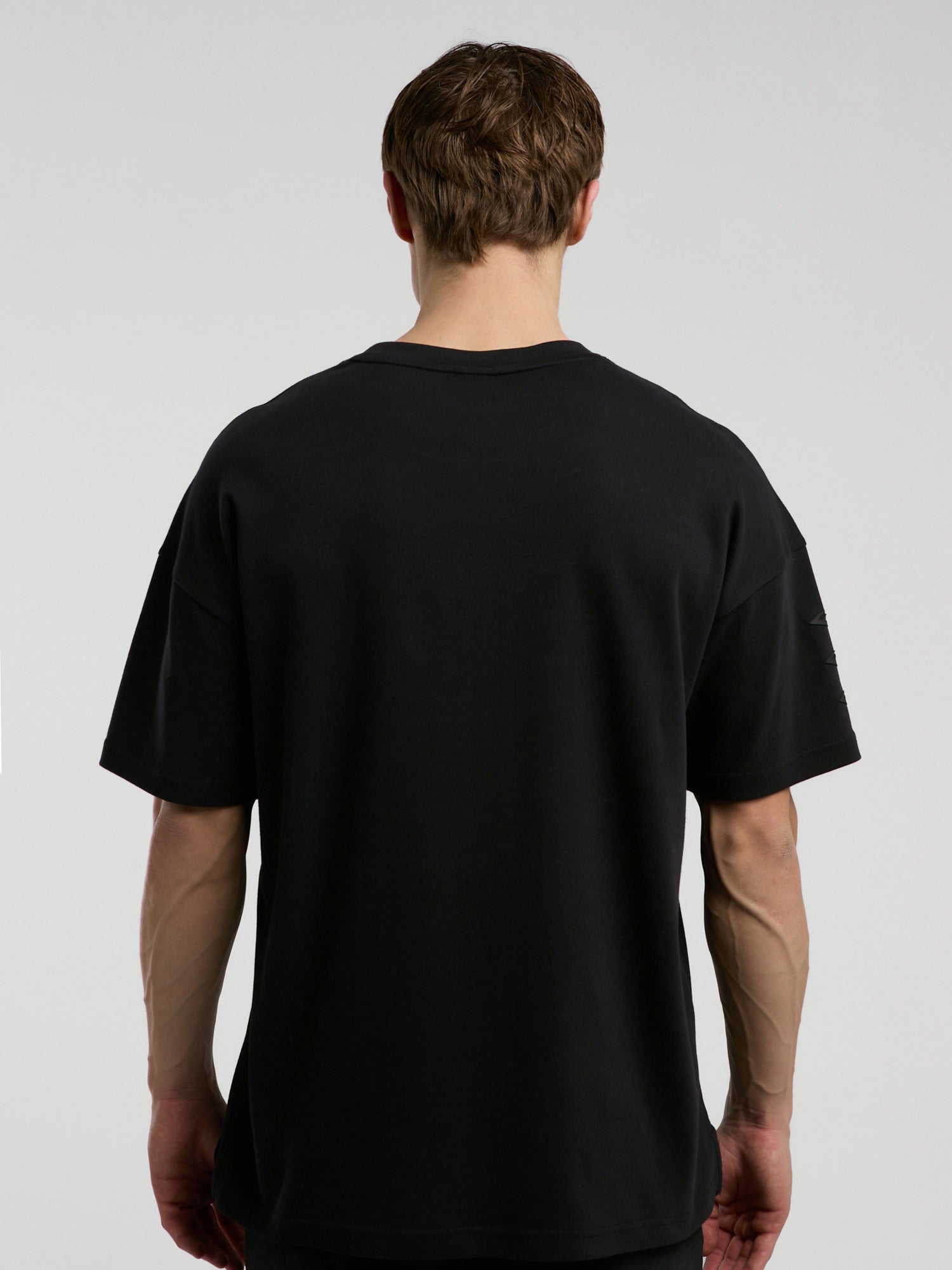Ever Relaxed Oversize Siyah Erkek Tişört - 3