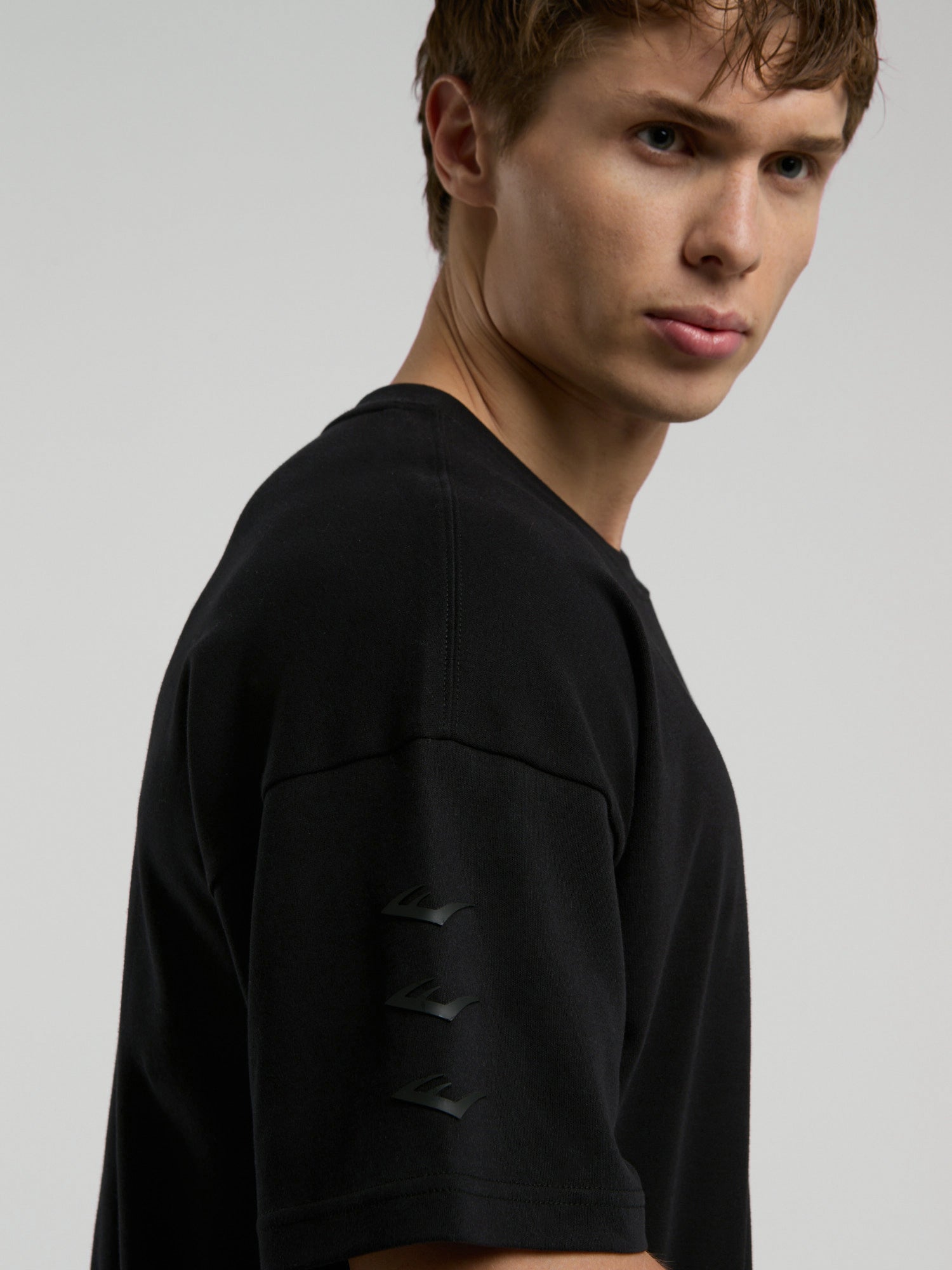 Ever Relaxed Oversize Siyah Erkek Tişört - 4