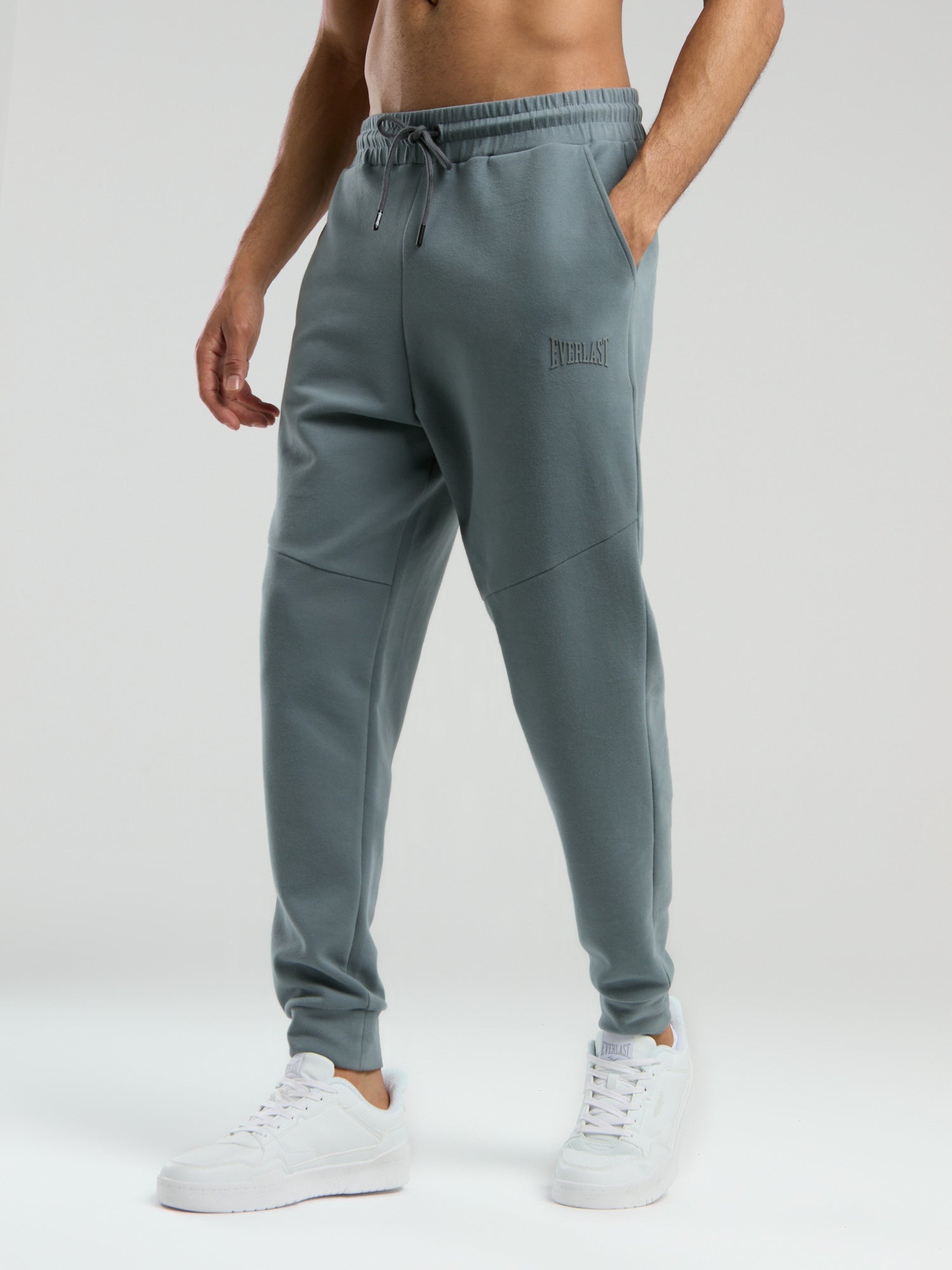 Ever Relaxed Regular Gri Erkek Eşofman Altı - 4