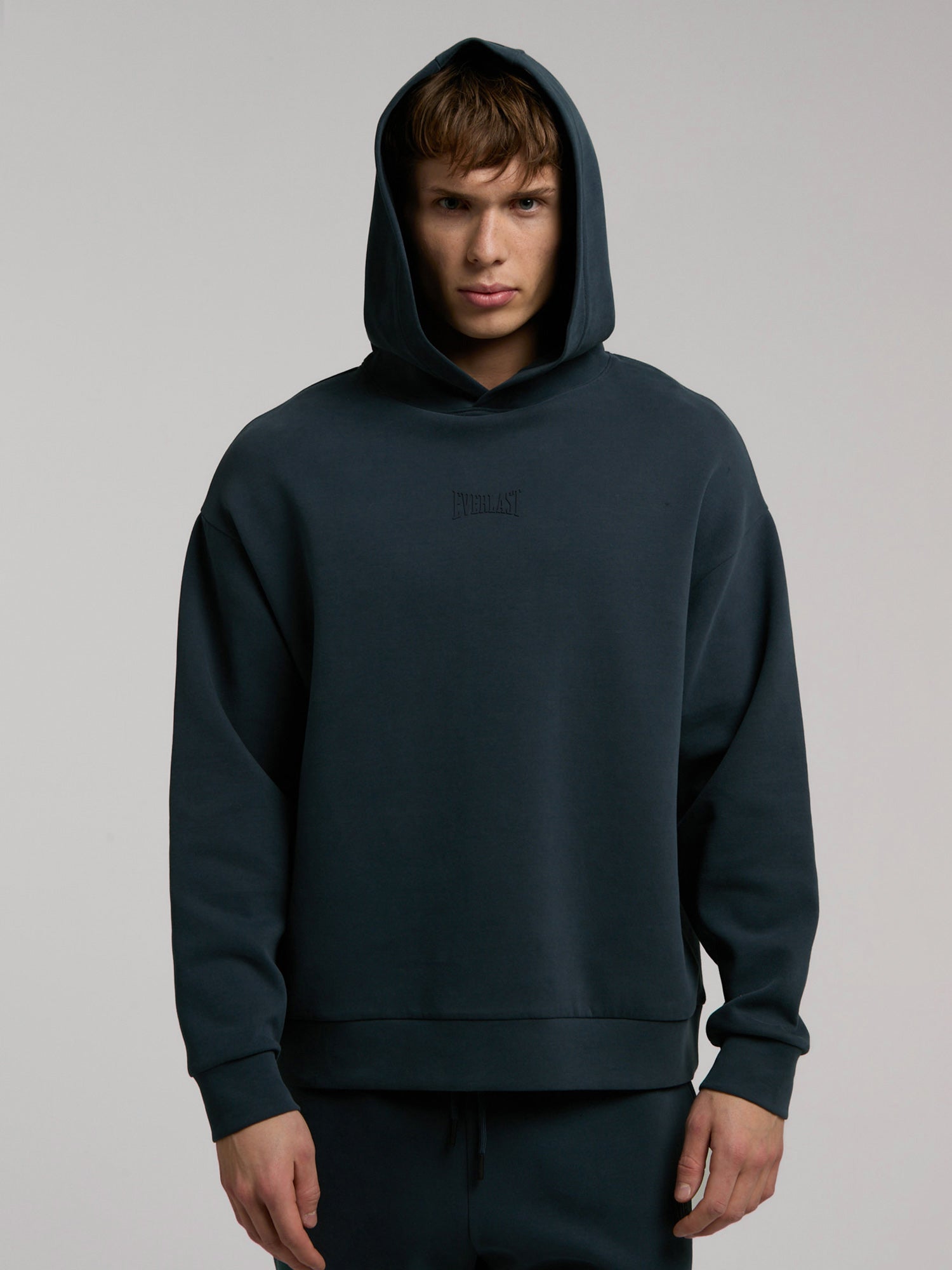 Ever Relaxed Comfort Kapüşonlu Antrasit Erkek Sweatshirt - 4