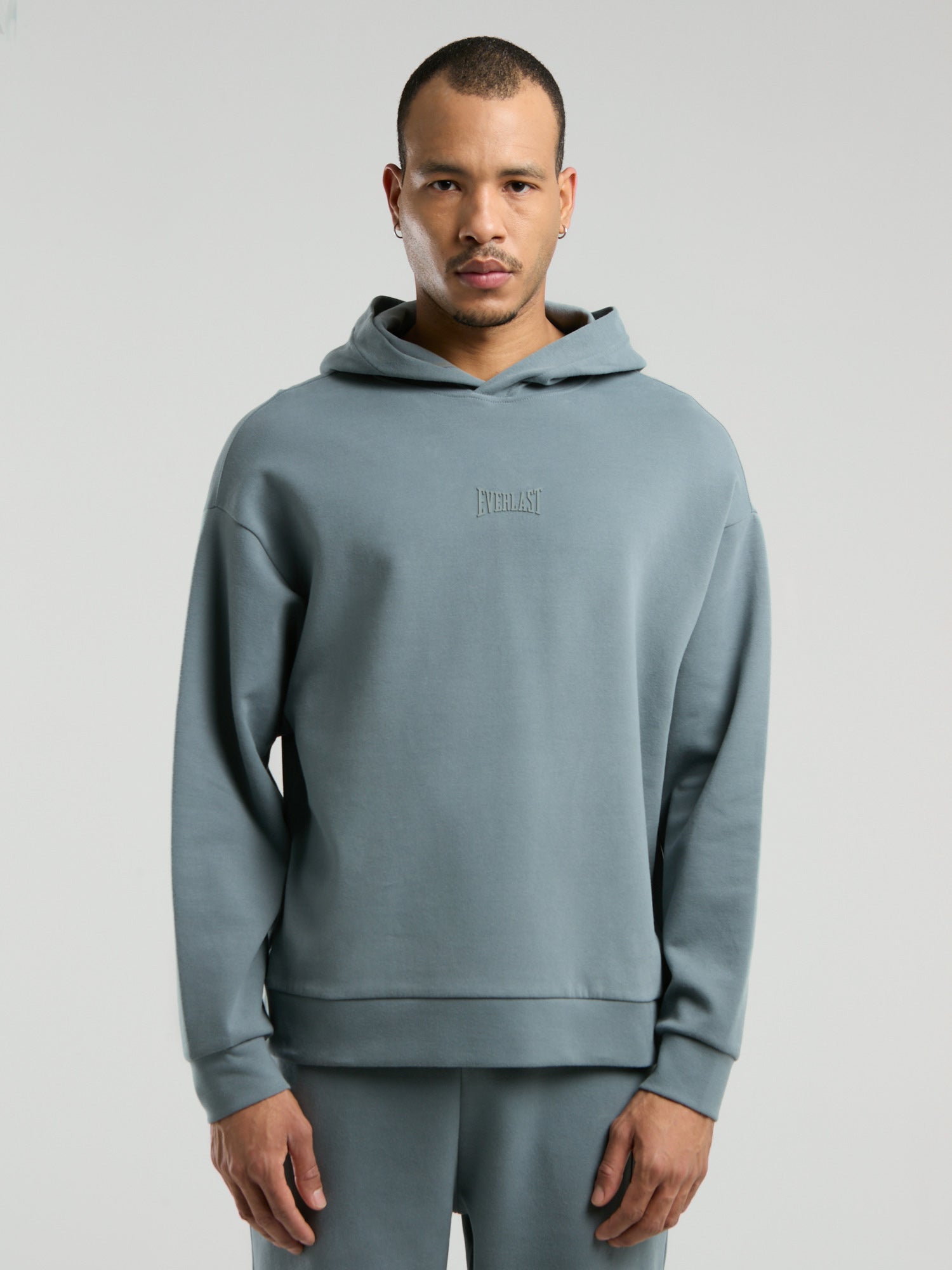 Ever Relaxed Comfort Kapüşonlu Gri Erkek Sweatshirt