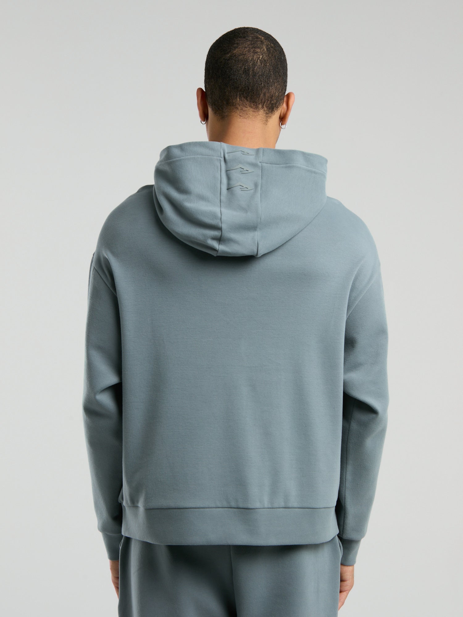 Ever Relaxed Comfort Kapüşonlu Gri Erkek Sweatshirt - 7
