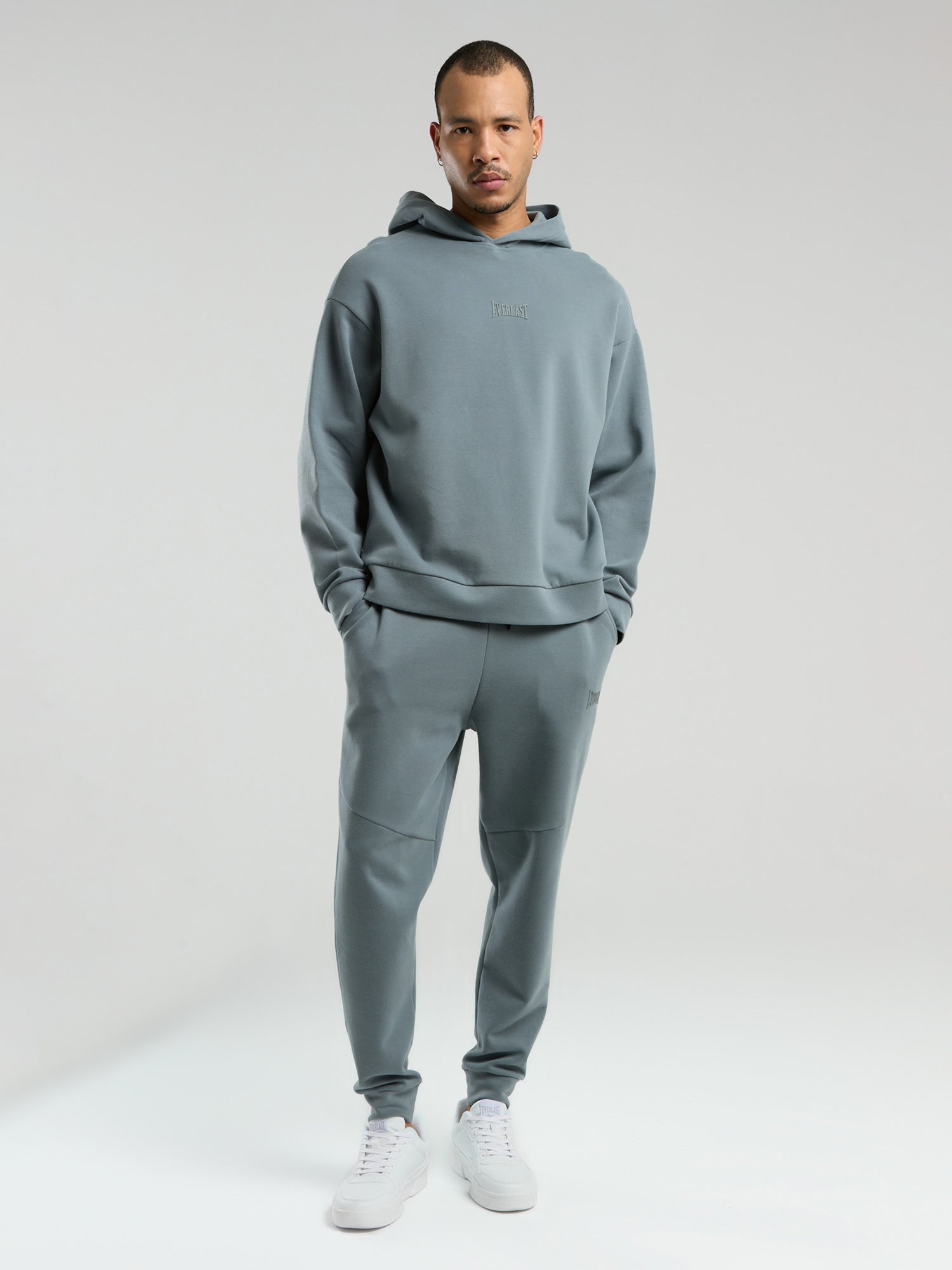 Ever Relaxed Comfort Kapüşonlu Gri Erkek Sweatshirt - 8