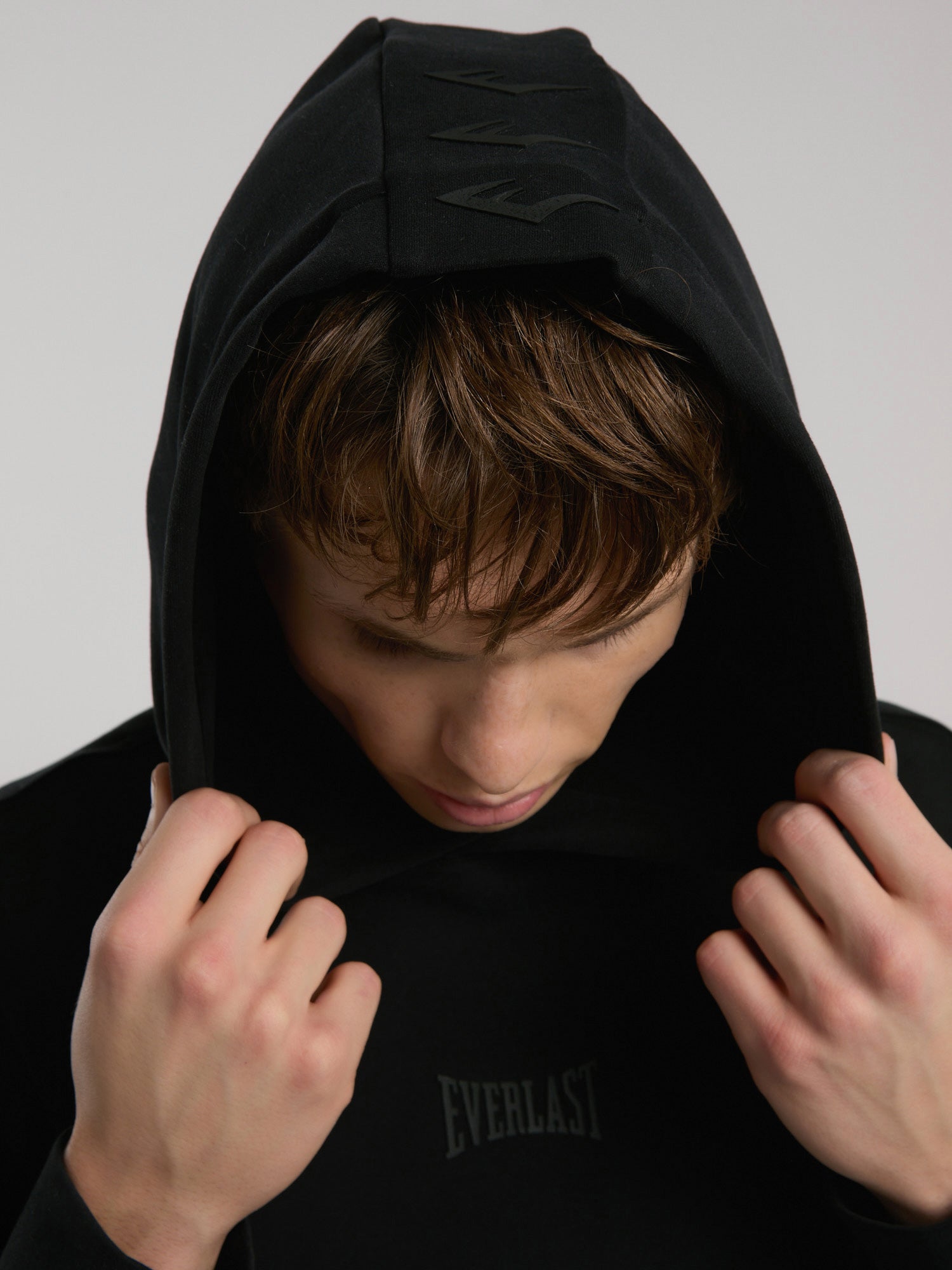 Ever Relaxed Comfort Kapüşonlu Siyah Erkek Sweatshirt - 5