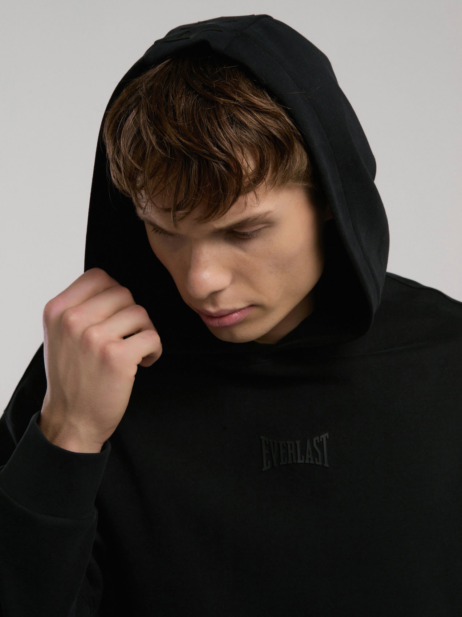 Ever Relaxed Comfort Kapüşonlu Siyah Erkek Sweatshirt - 6