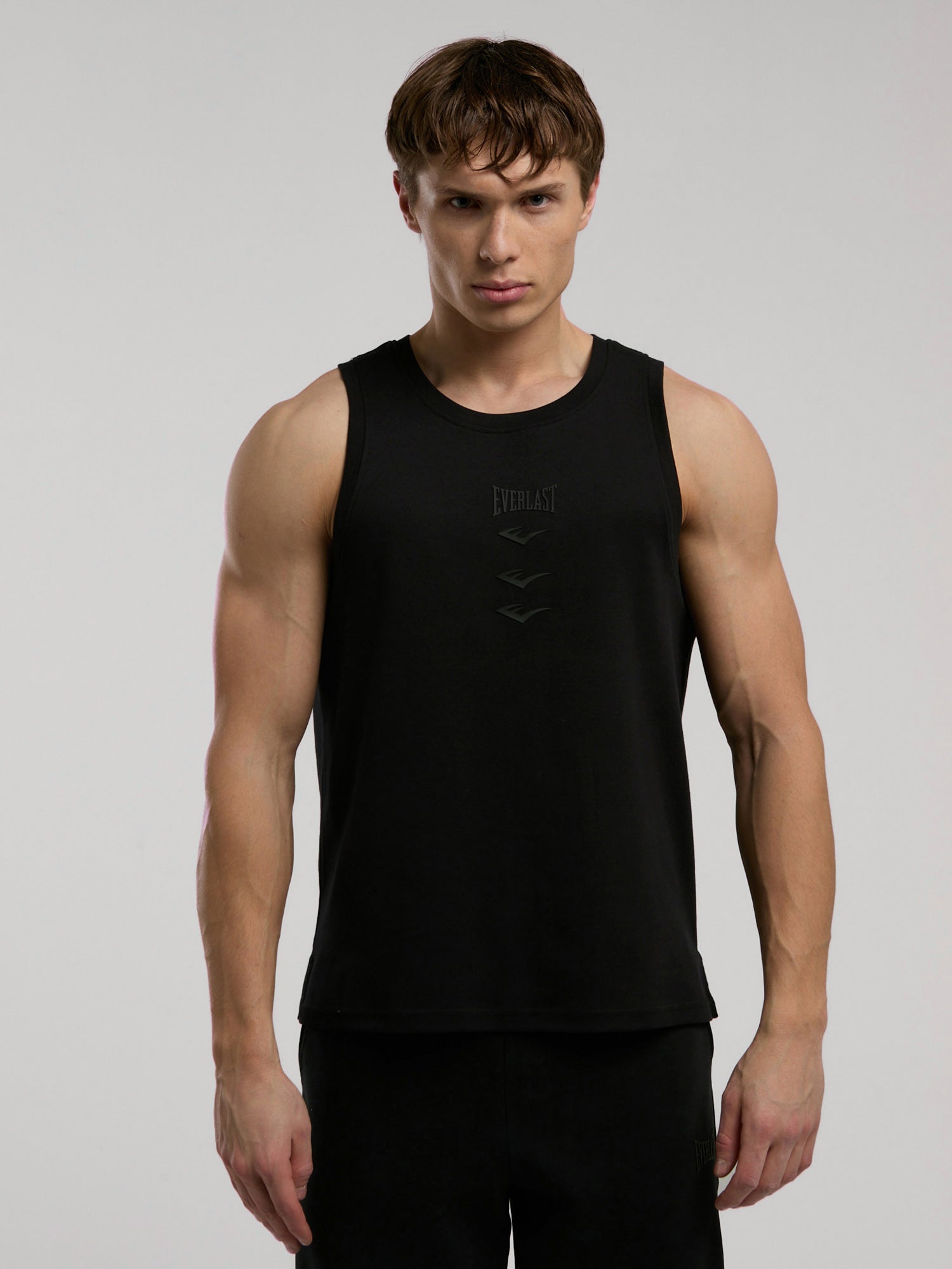 Ever Relaxed Regular Kolsuz Siyah Erkek Tişört