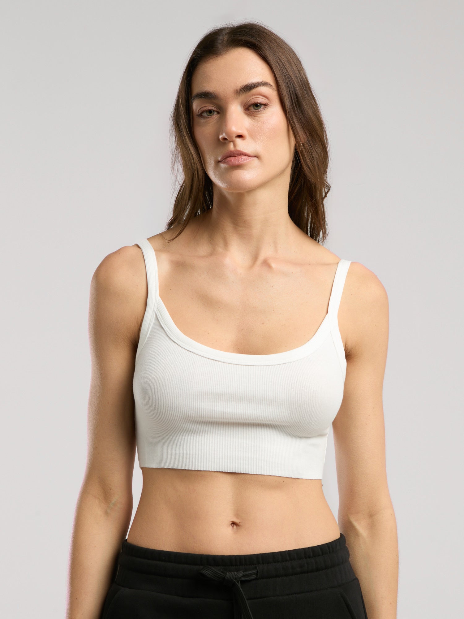 Ever Relaxed Rib  Beyaz Kadın Atlet Büstiyer