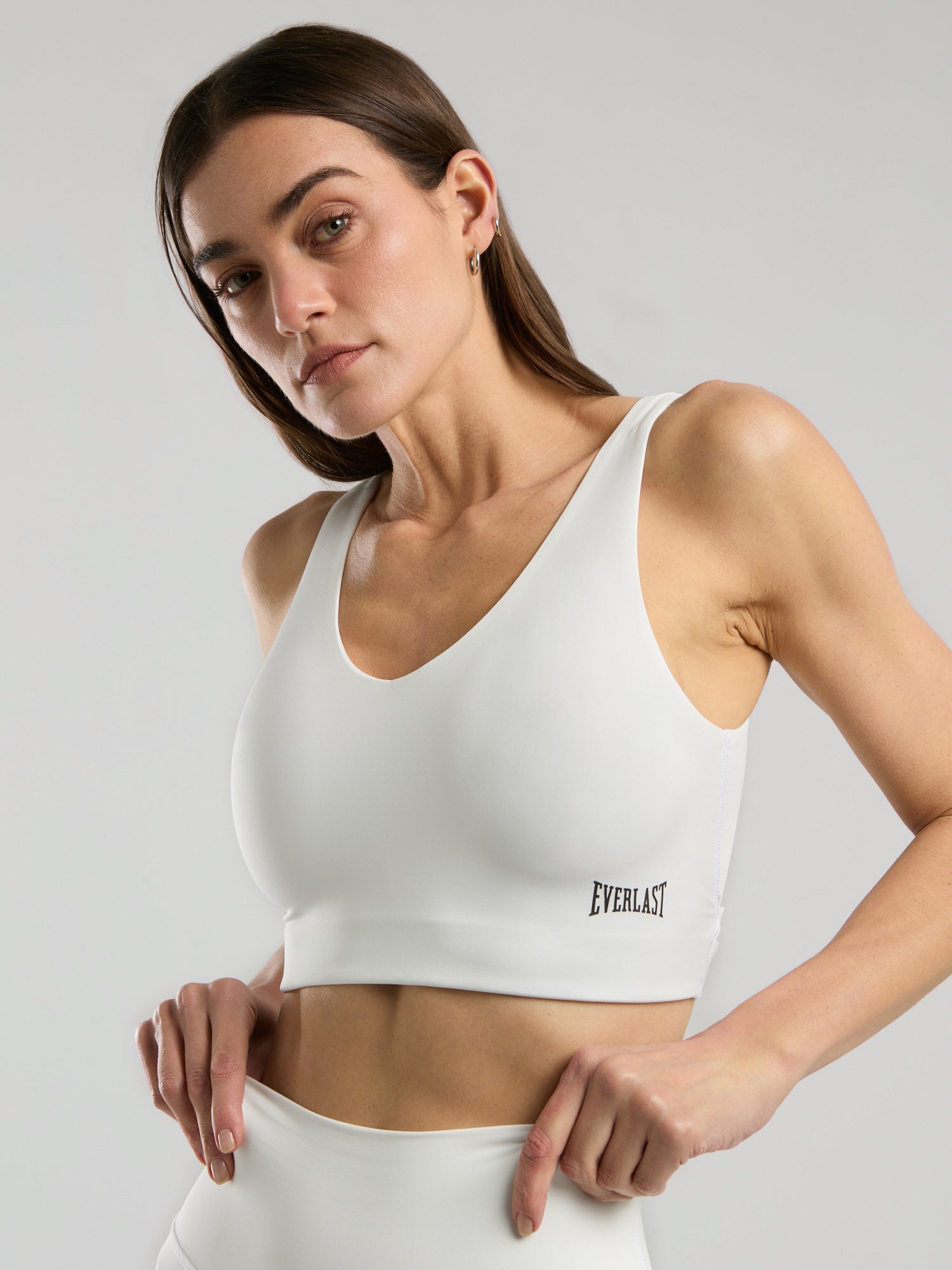 Everfit Training Essentials Beyaz Kadın Extended Sporcu Sütyeni - 5