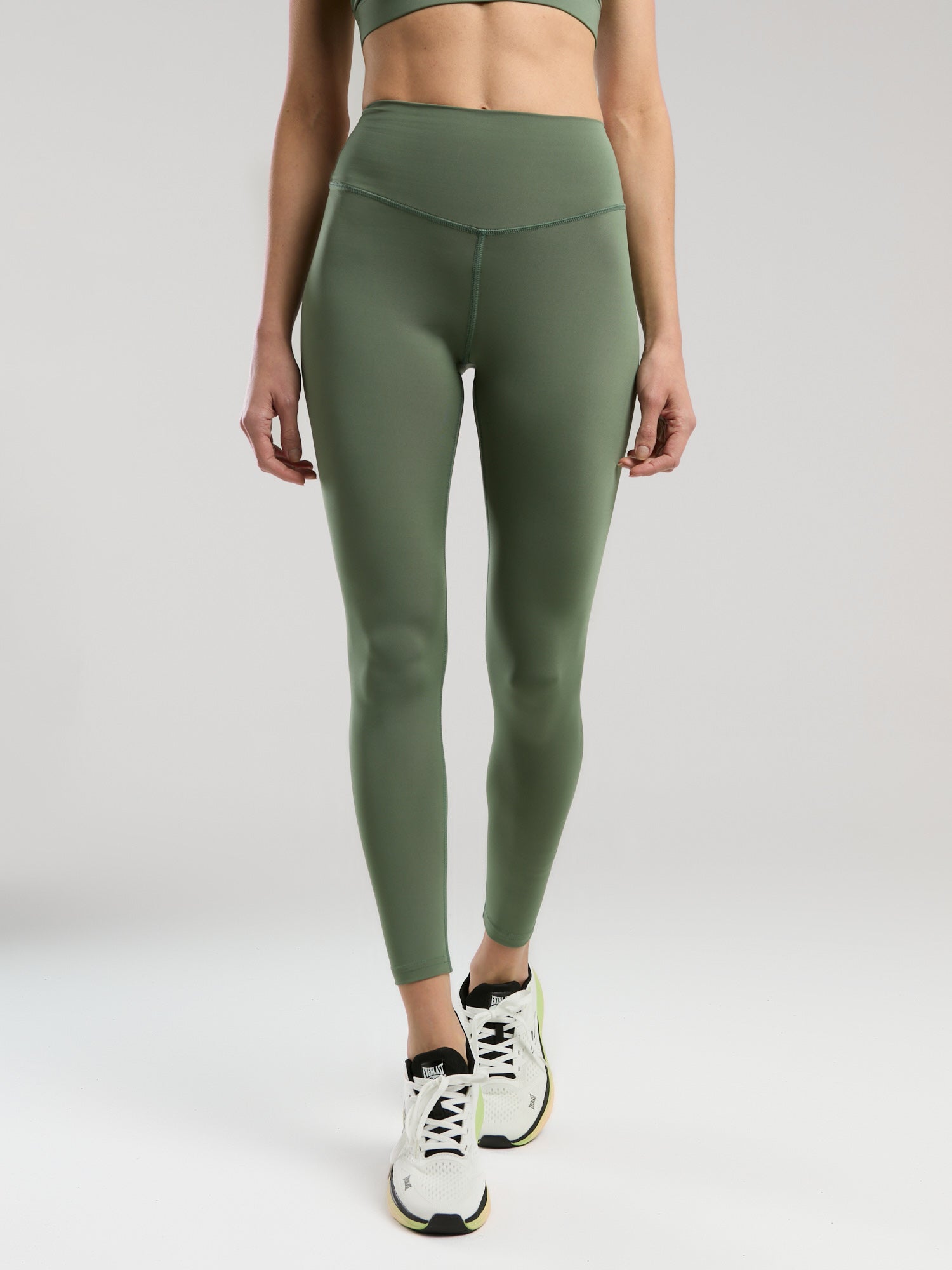 Everfit Training Essentials Haki Kadın Flat Tayt