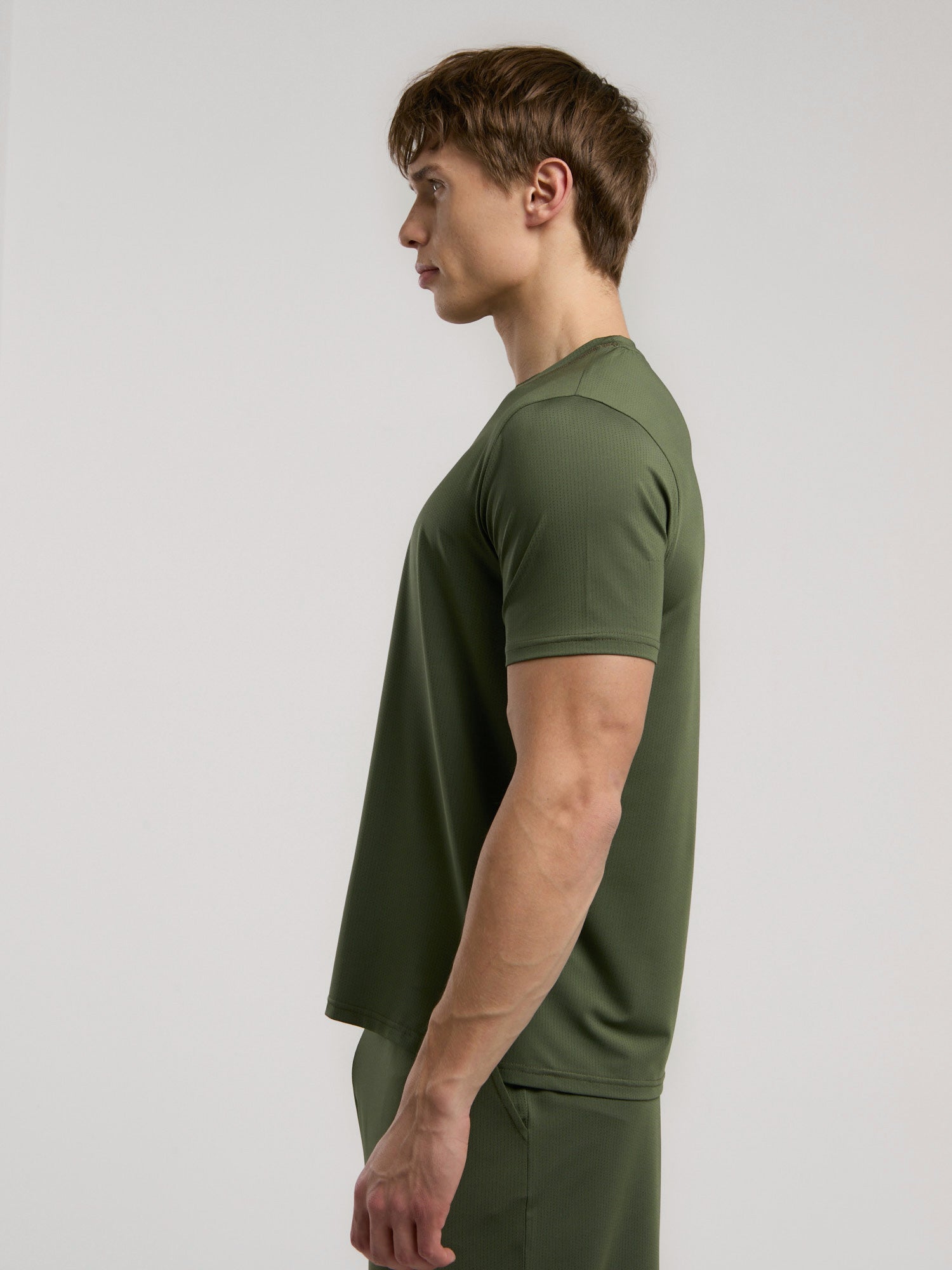 Everfit Training Essentials Haki Erkek Tişört - 5