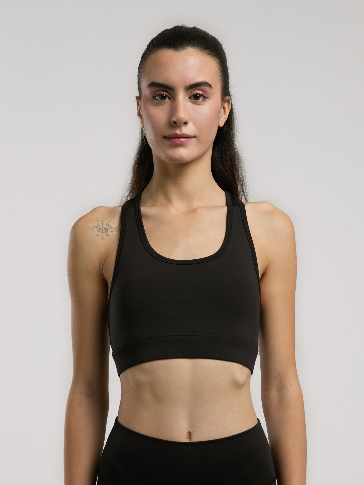 Everfit Training Essentials Siyah Kadın Cross Back Sporcu Sütyeni