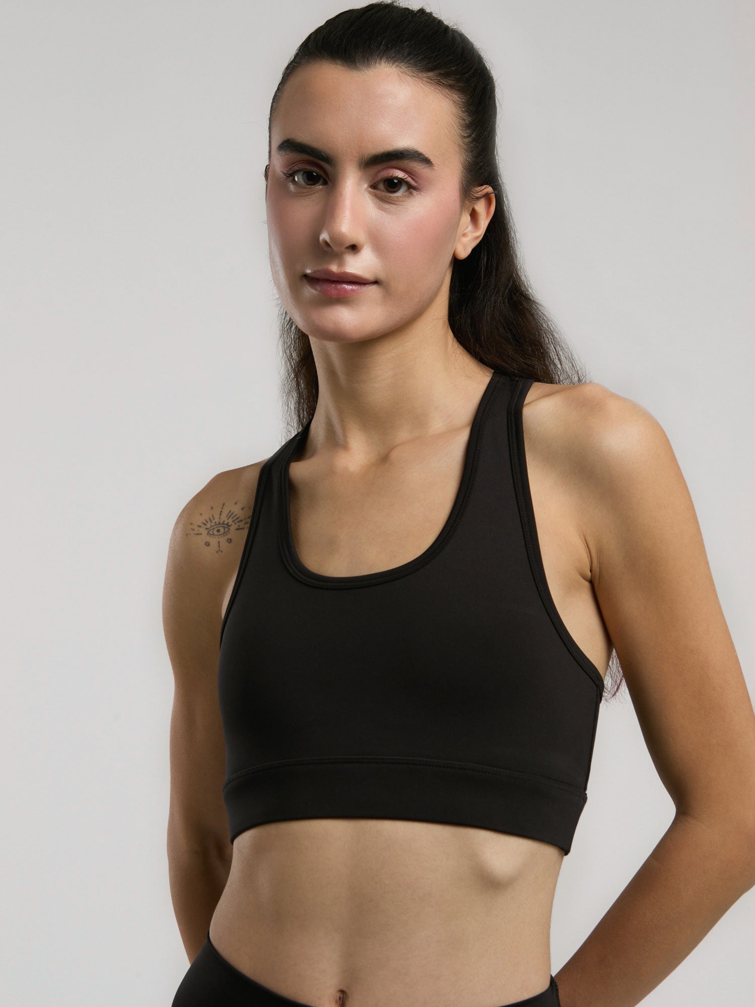 Everfit Training Essentials Siyah Kadın Cross Back Sporcu Sütyeni - 4