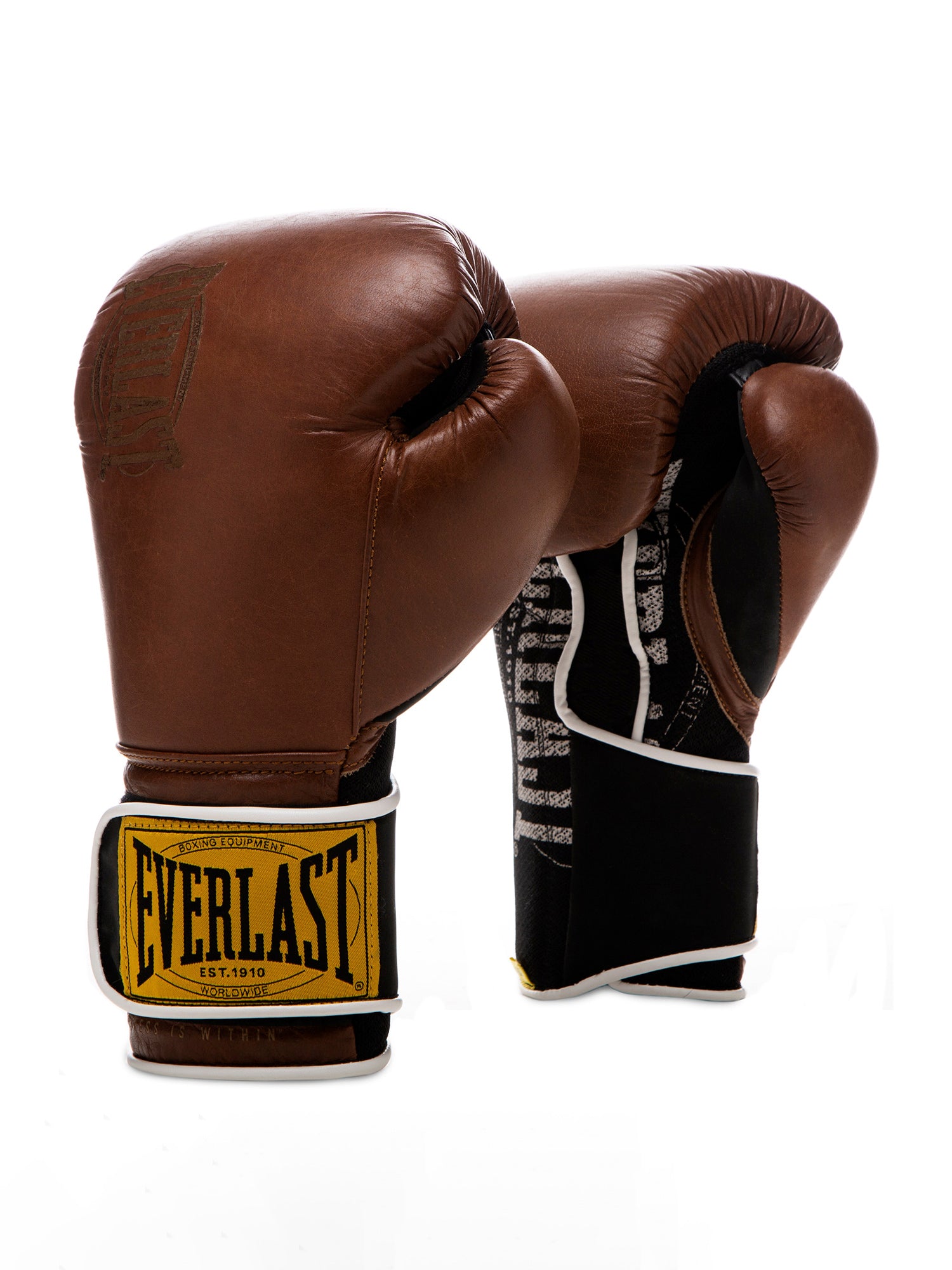 Everlast 1910 Classic 14oz Training Gloves Kahverengi Boks Eldiveni