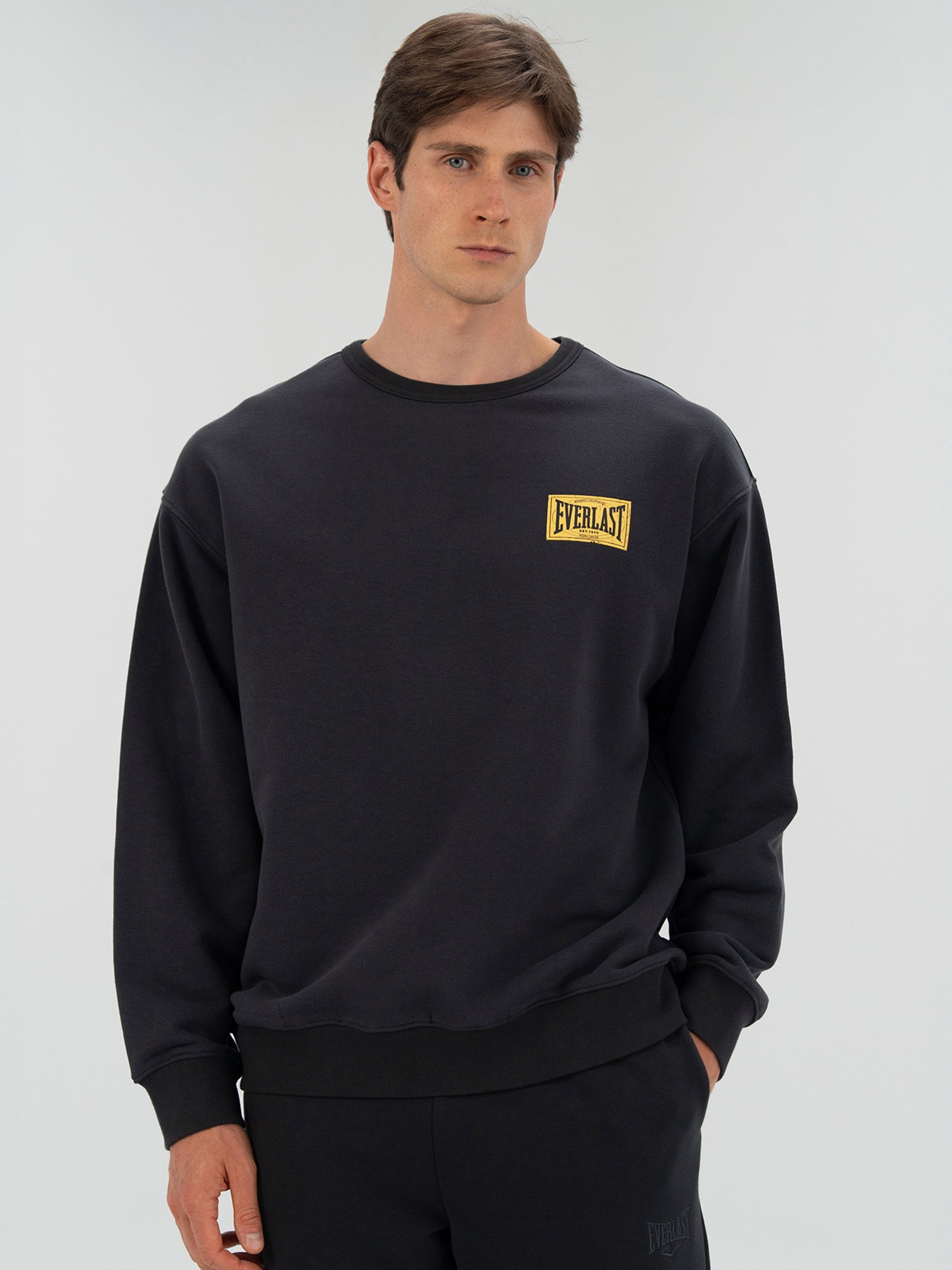 Everlast 1910 Classic Comfort Antrasit Erkek Sweatshirt