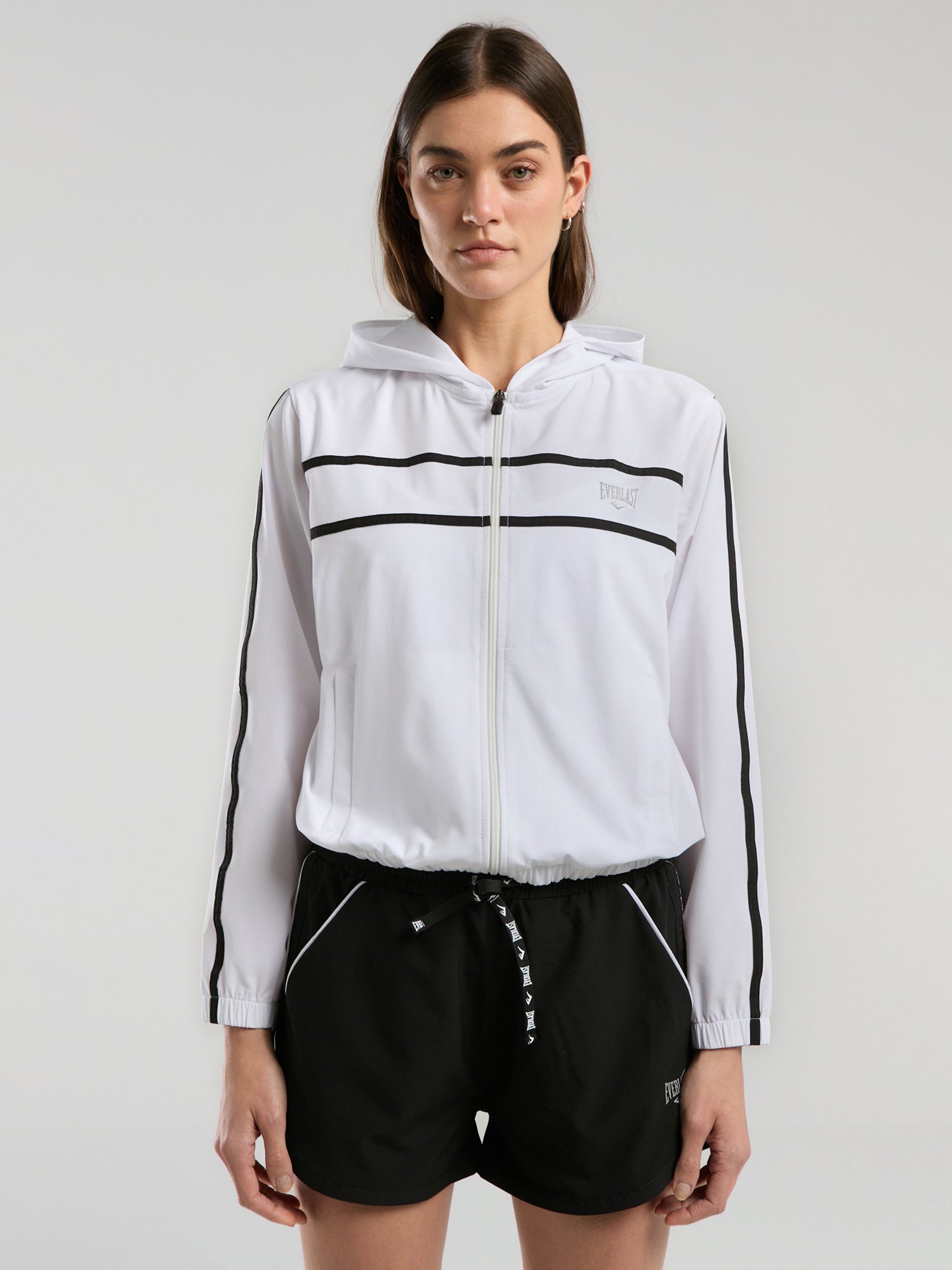 Everlast 1910 Training Wmn Beyaz Kadın Kapüşonlu Sweatshirt