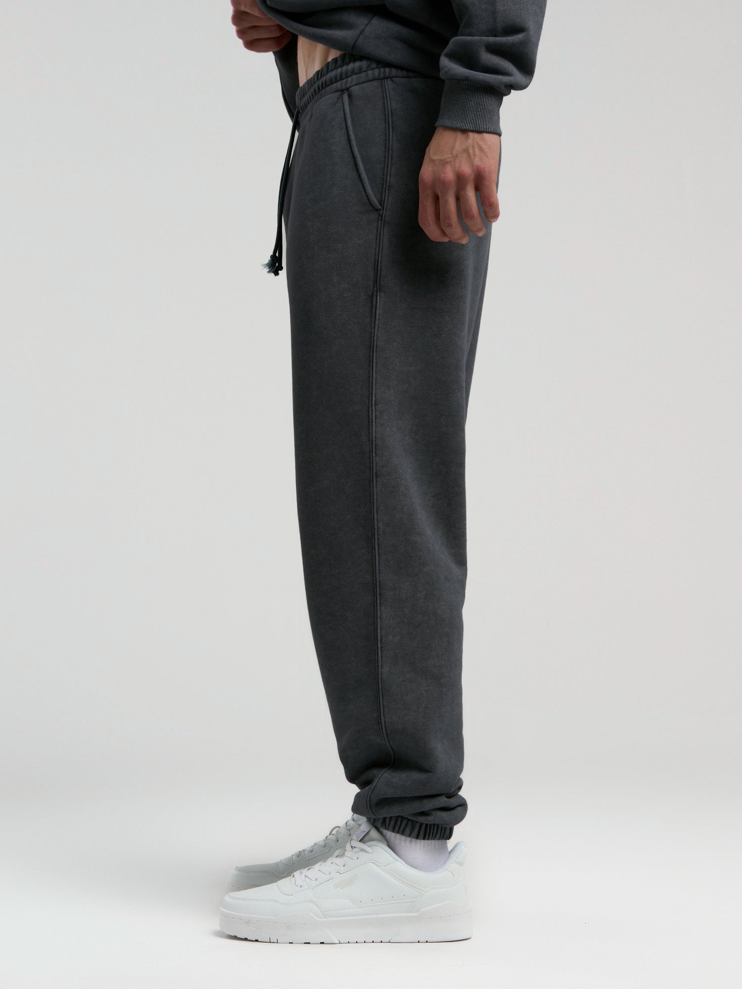 Everlast Authentic Boxing Oversize Antrasit Erkek Eşofman Altı - 5