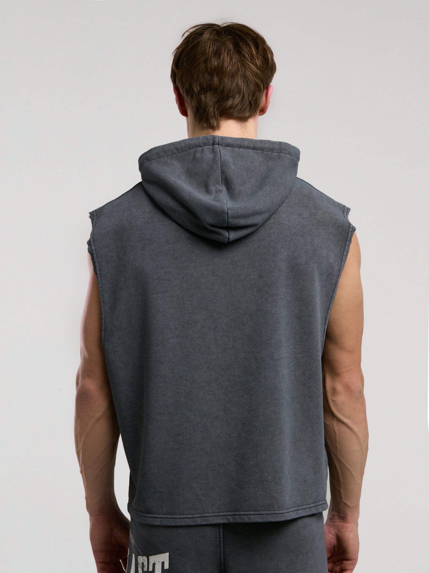 Everlast Authentic Boxing Oversize Antrasit Kolsuz Erkek Sweatshirt - 6