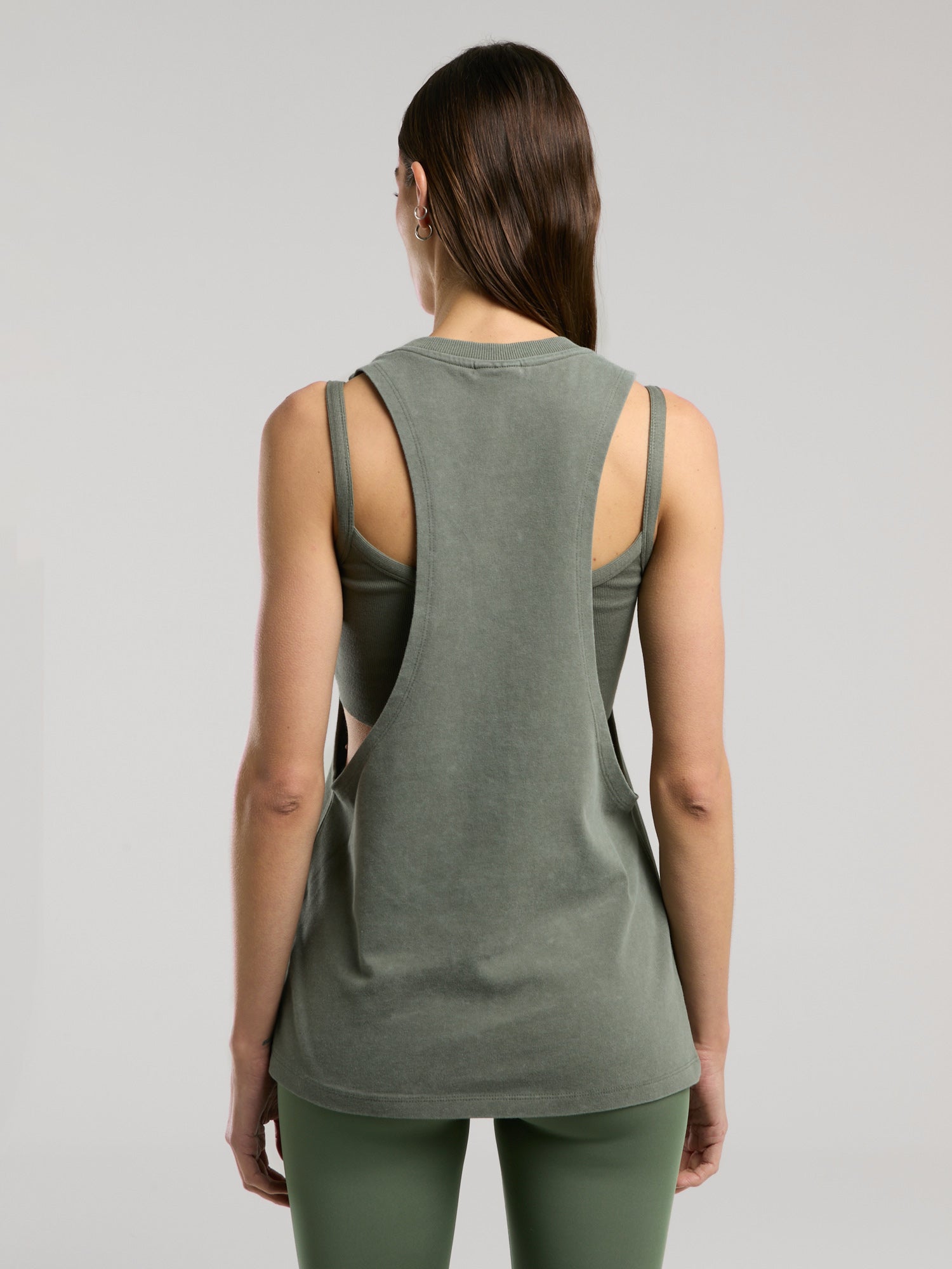 Everlast Authentic Boxing Wmn Oversize Haki Kadın Atlet - 7