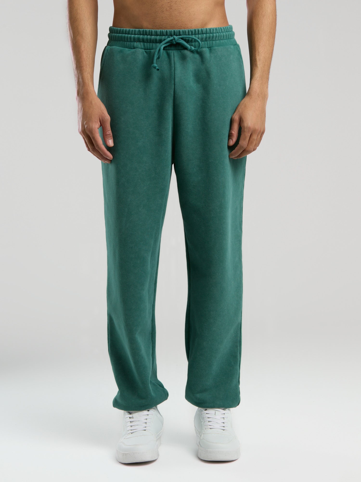 Everlast Authentic Boxing Oversize Koyu Yeşil Erkek Eşofman Altı