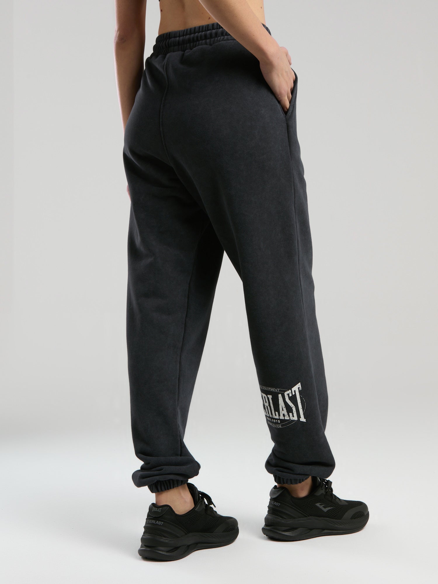 Everlast Authentic Boxing Wmn Antrasit Kadın Eşofman Altı - 6