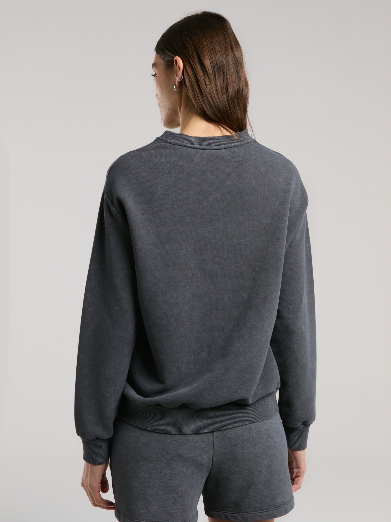 Everlast Authentic Boxing Wmn Antrasit Kadın Sweatshirt - 5