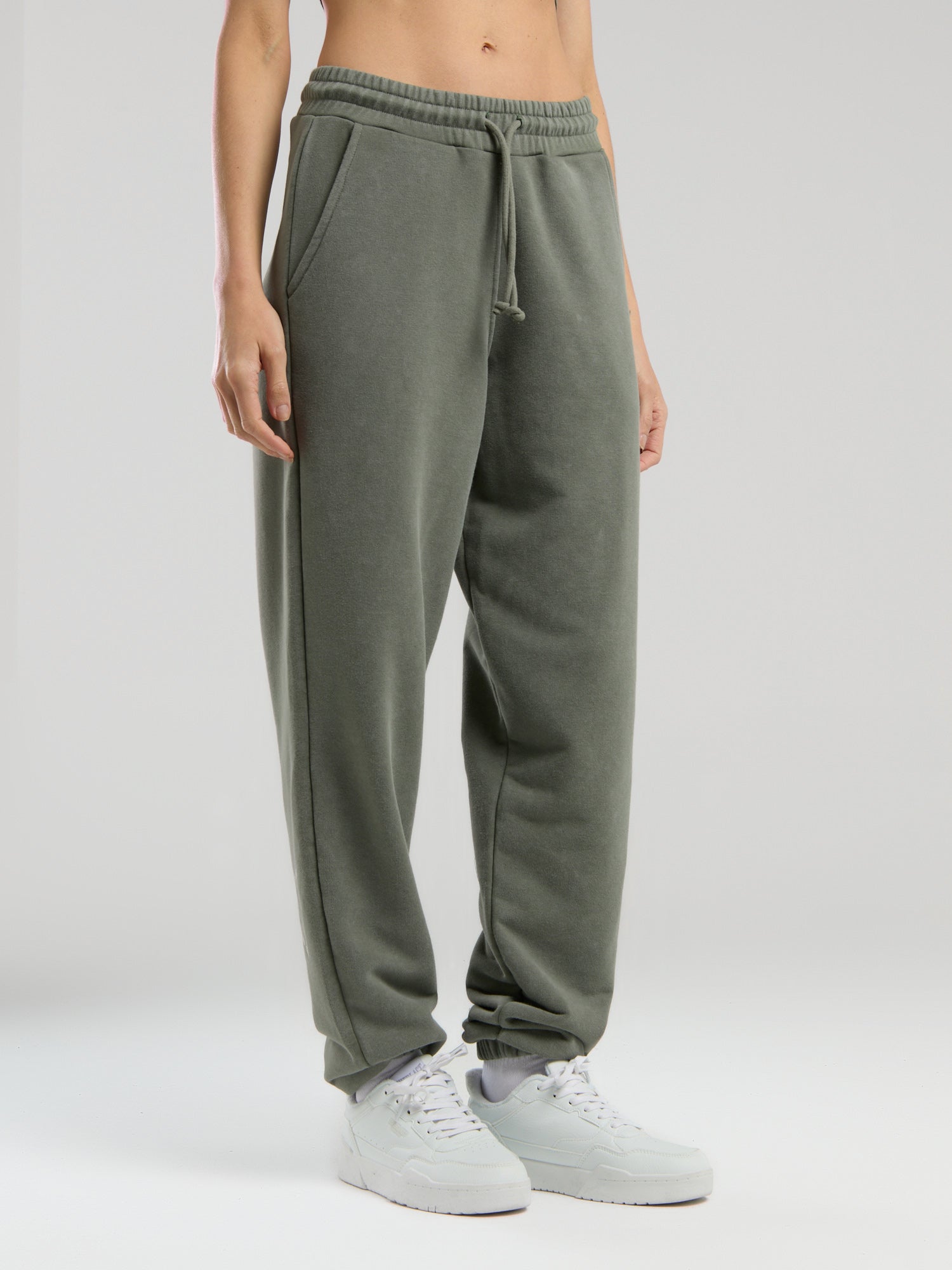 Everlast Authentic Boxing Wmn Haki Kadın Eşofman Altı - 5