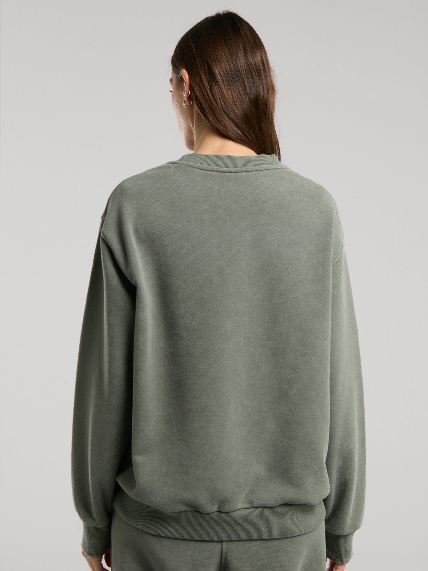 Everlast Authentic Boxing Wmn Haki Kadın Sweatshirt - 7