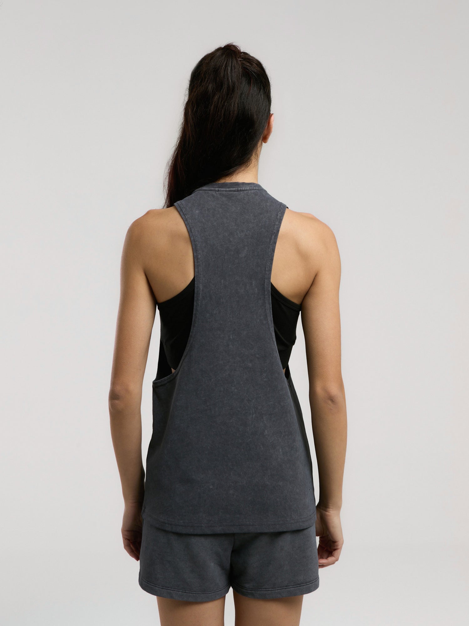 Everlast Authentic Boxing Wmn Oversize Antrasit Kadın Atlet - 3