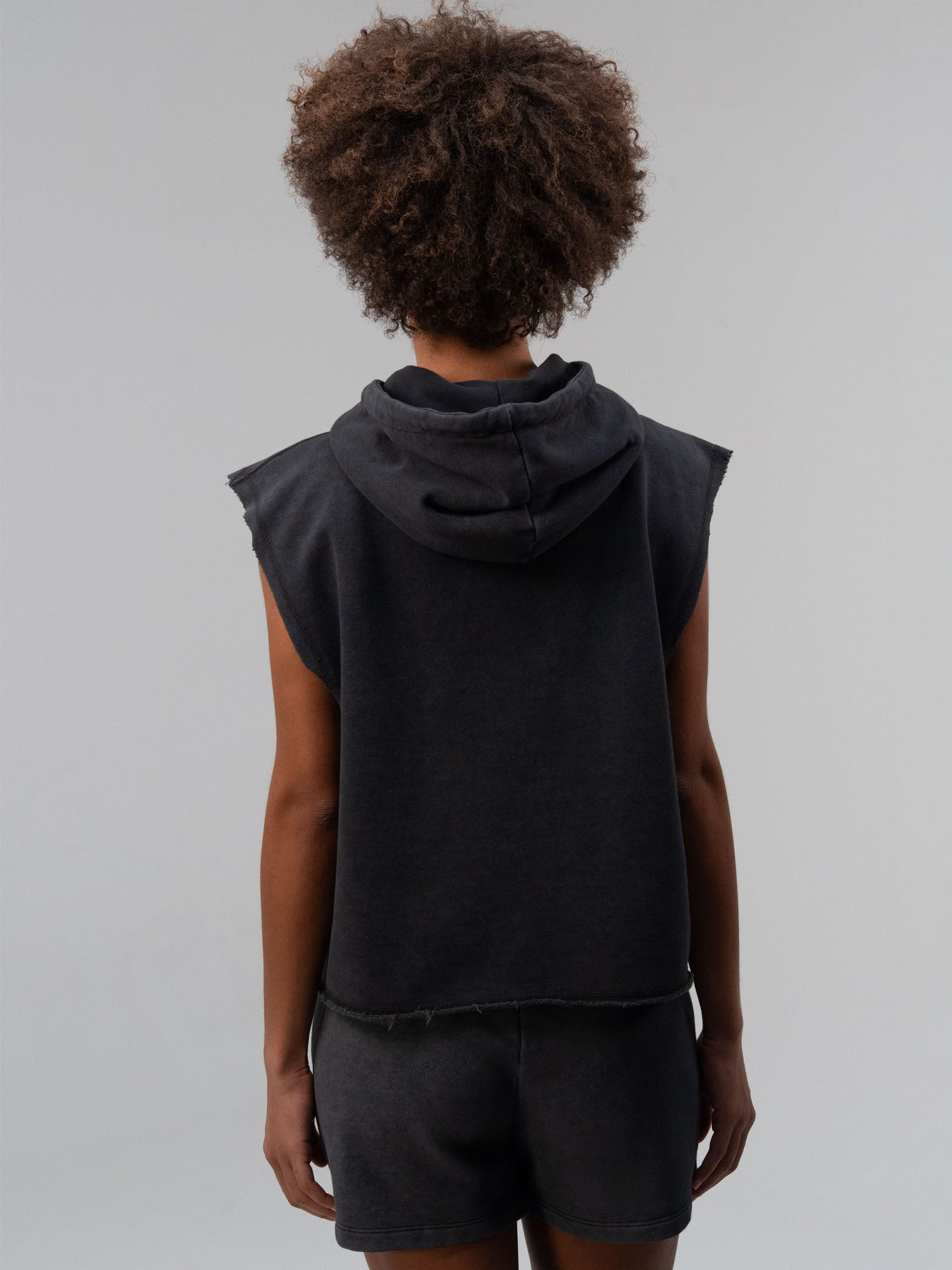 Everlast Authentic Boxing Wmn Oversize Antrasit Kadın Kolsuz Sweatshirt - 5