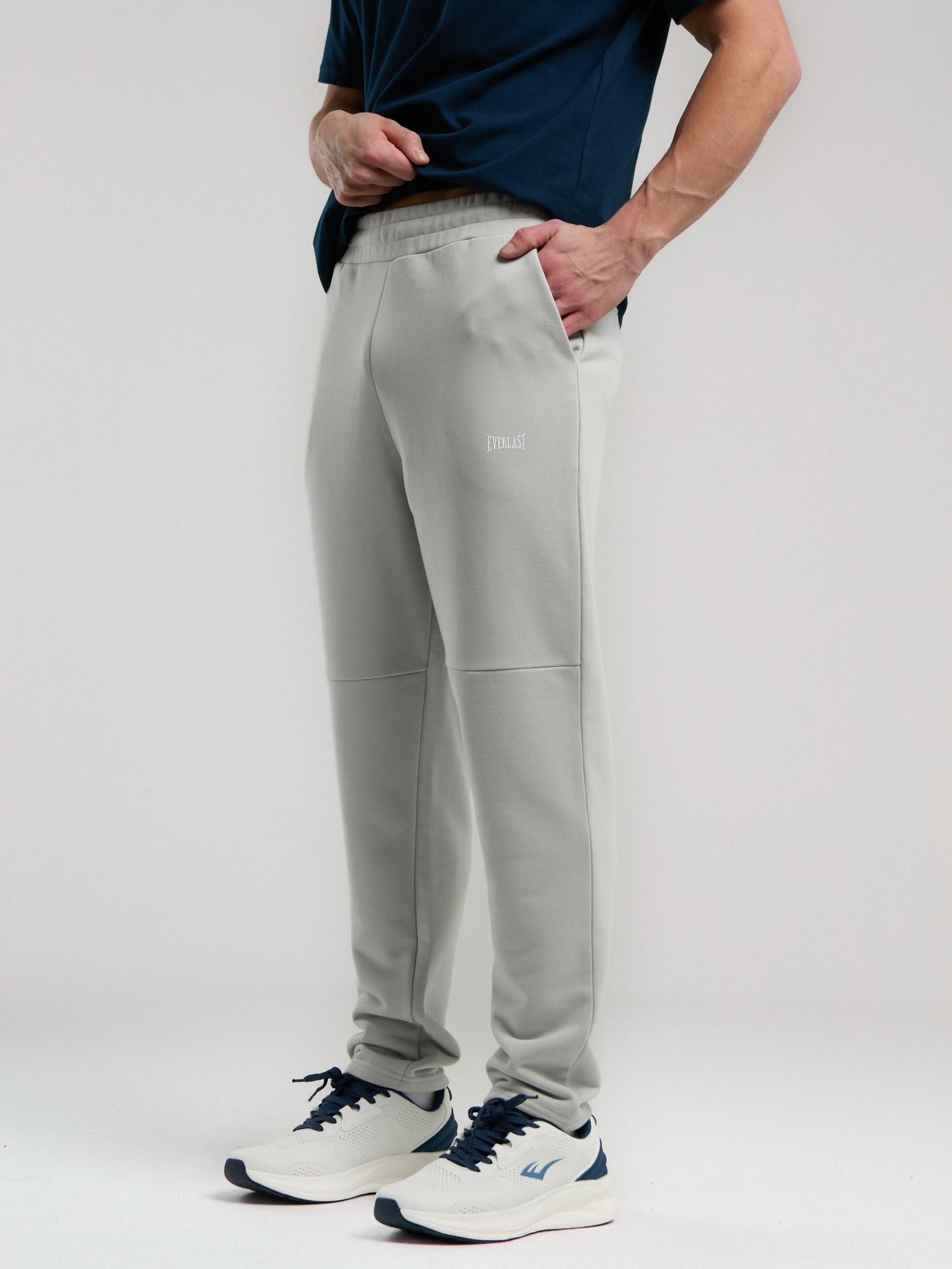 Everlast Boxing Club Açık Gri Erkek Eşofman Altı - 4