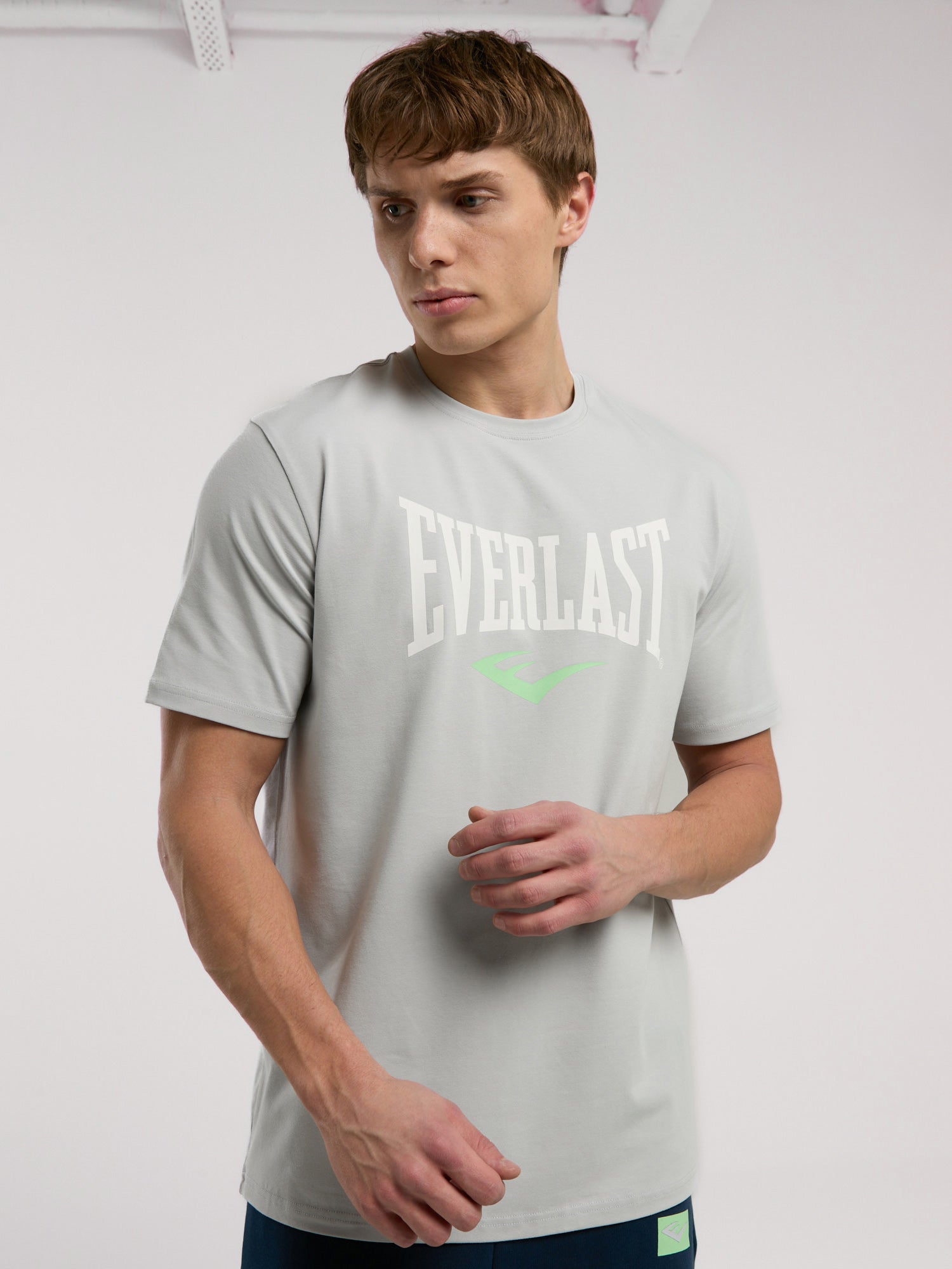 Everlast Boxing Club Açık Gri Erkek Tişört - 4