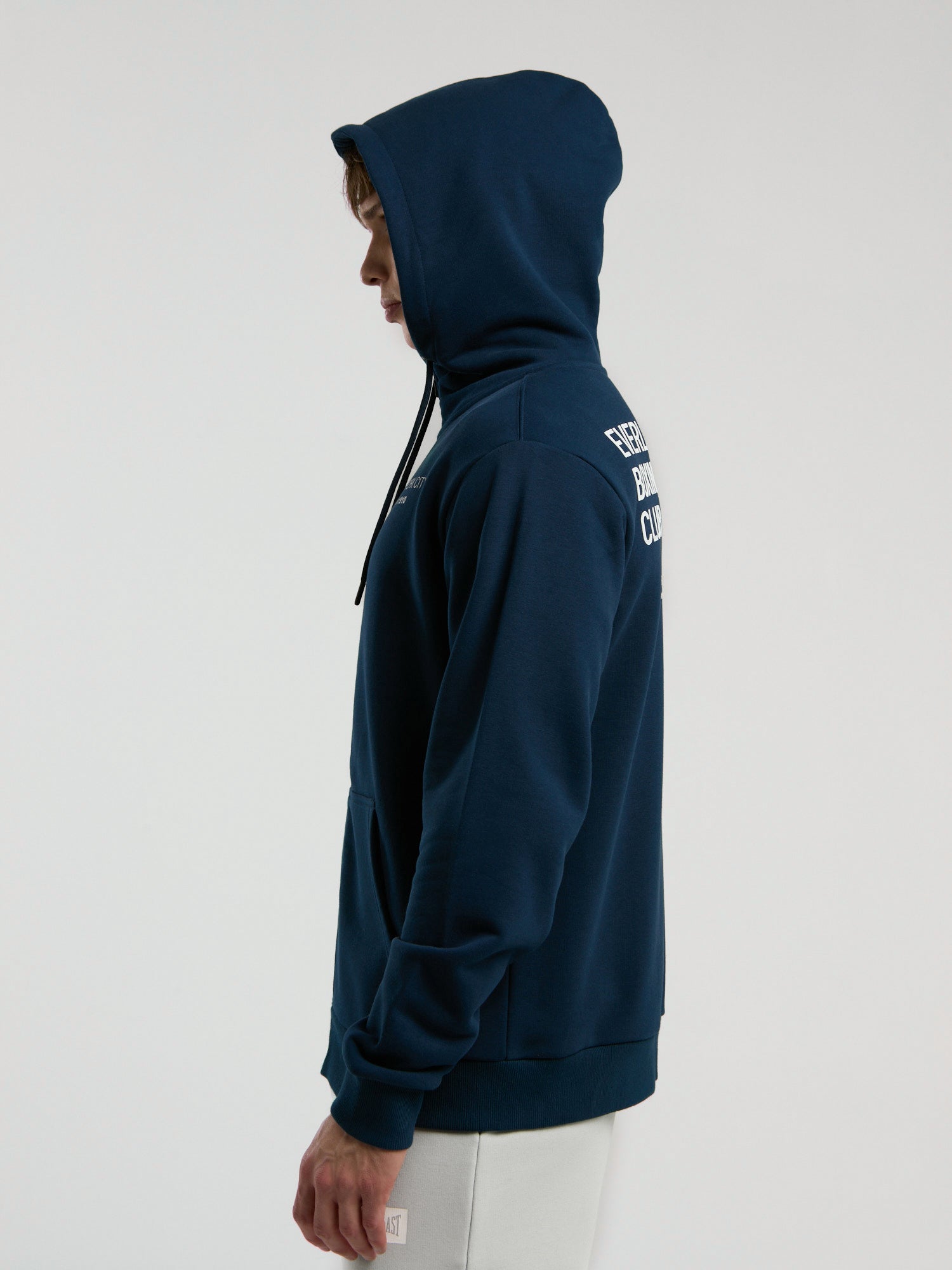 Everlast Boxing Club Regular Lacivert Erkek Full Zip Kapüşonlu Sweatshirt - 6