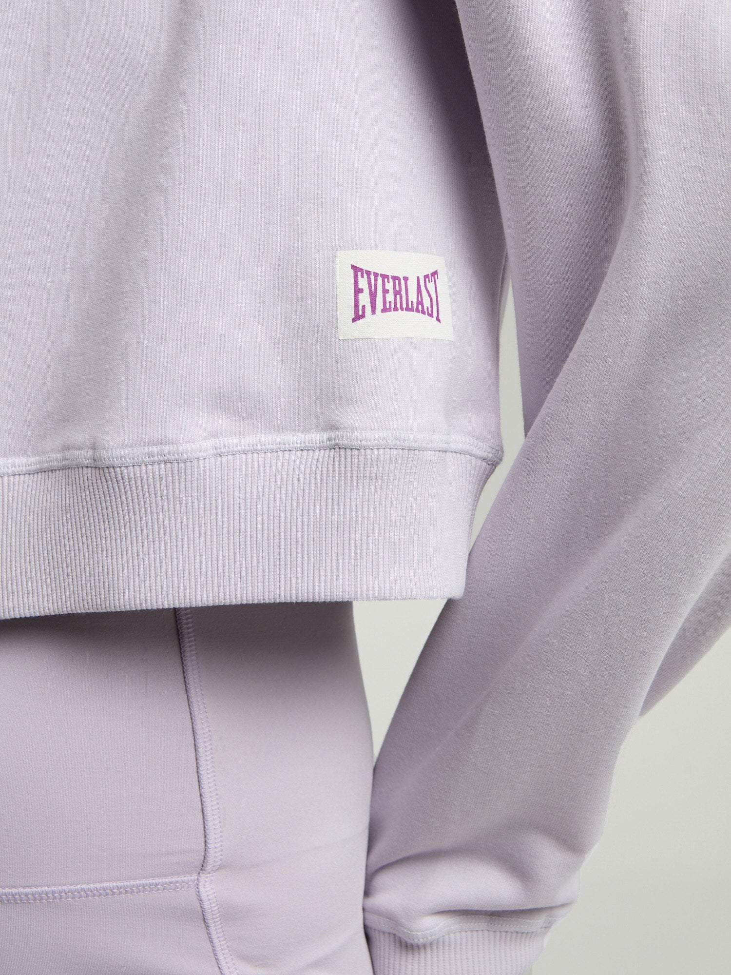 Everlast Boxing Club Wmn Crop Uzun Kollu Lila Kadın Sweatshirt - 7