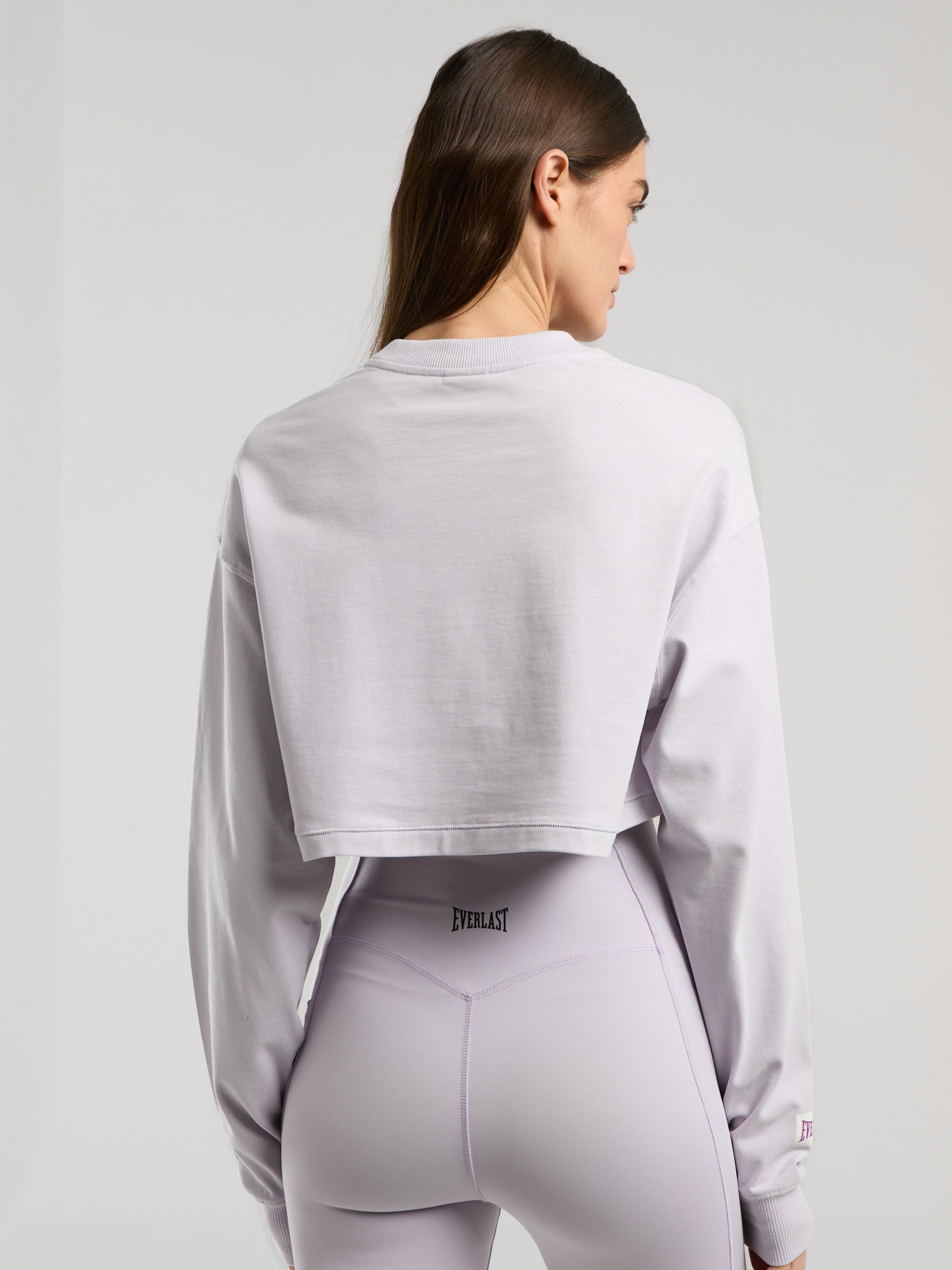 Everlast Boxing Club Wmn Oversize Uzun Kollu Lila Kadın Tişört - 7