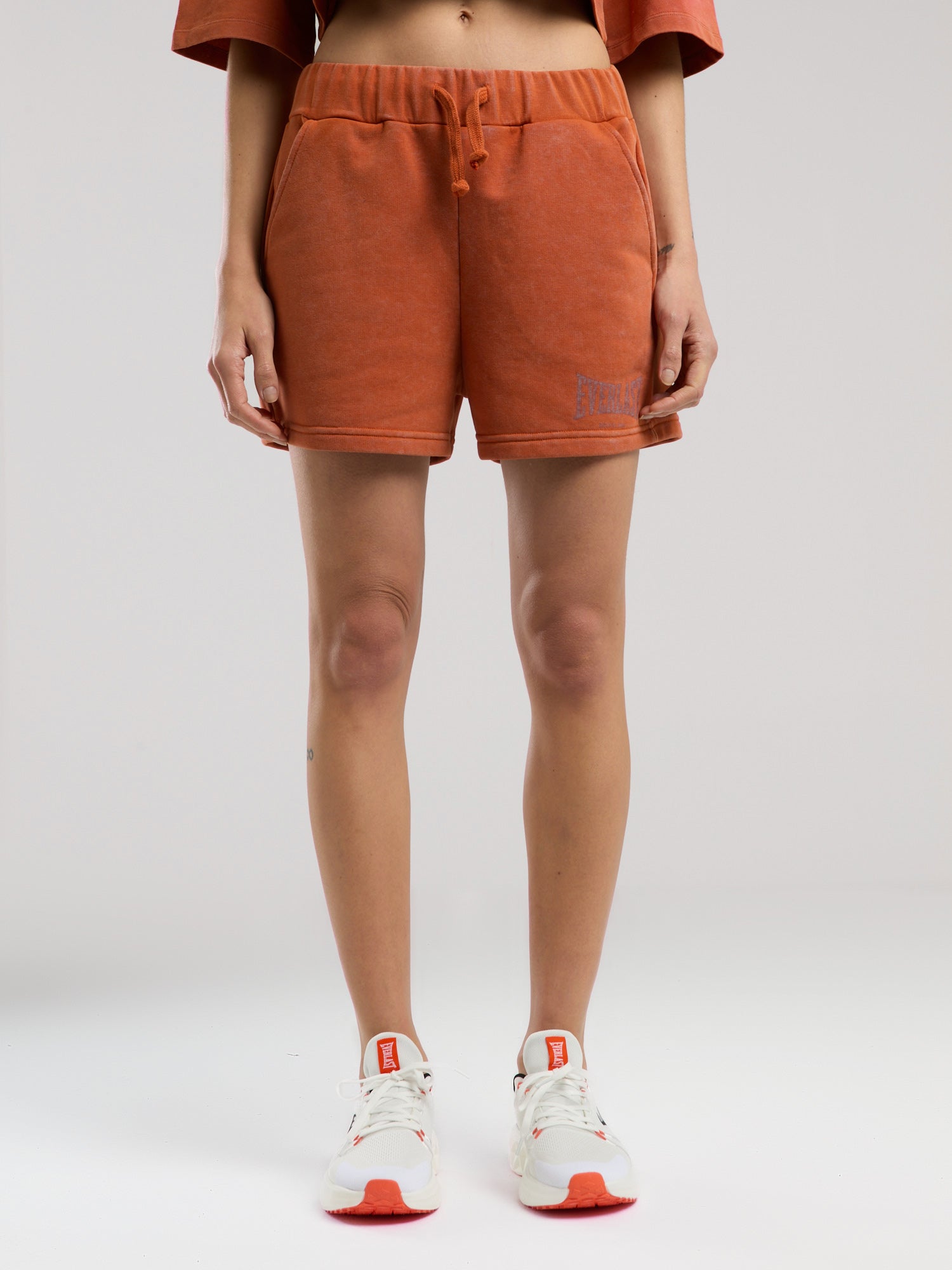 Everlast Bronx 1910 Turuncu Kadın Şort