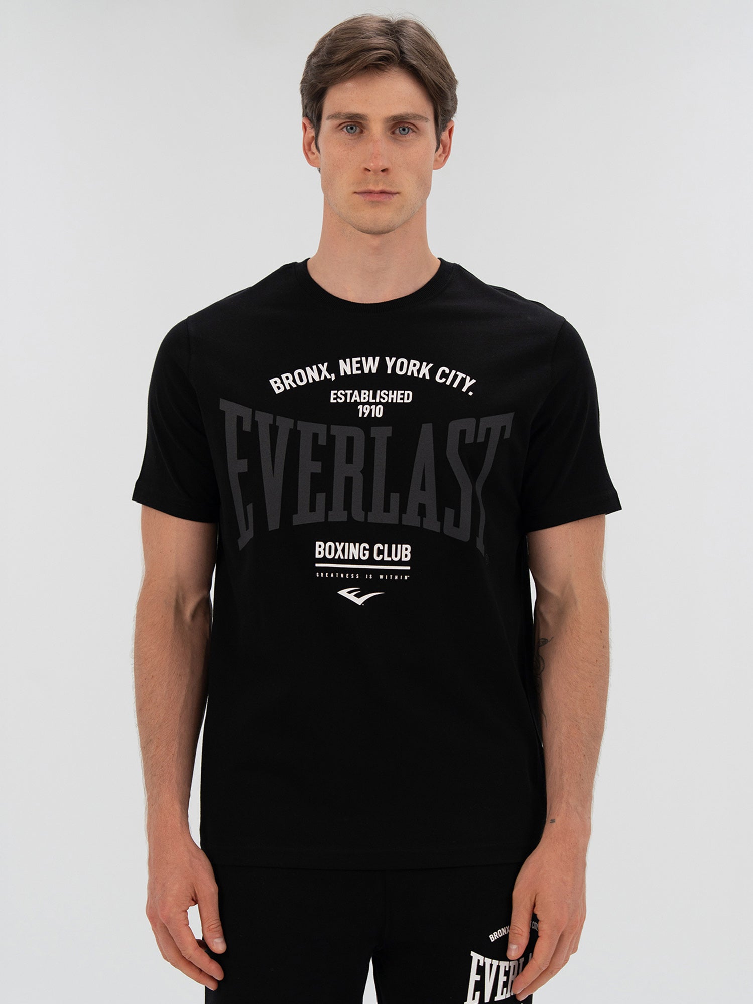 Everlast Bronx NYC Regular Siyah Erkek Tişört