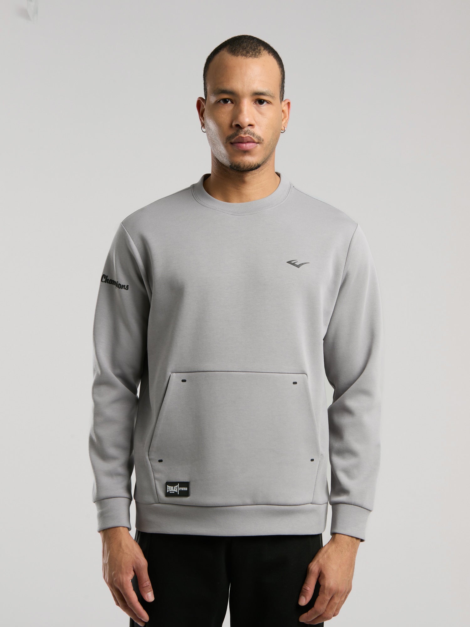 Everlast Champions Collection Gri Erkek Sweatshirt