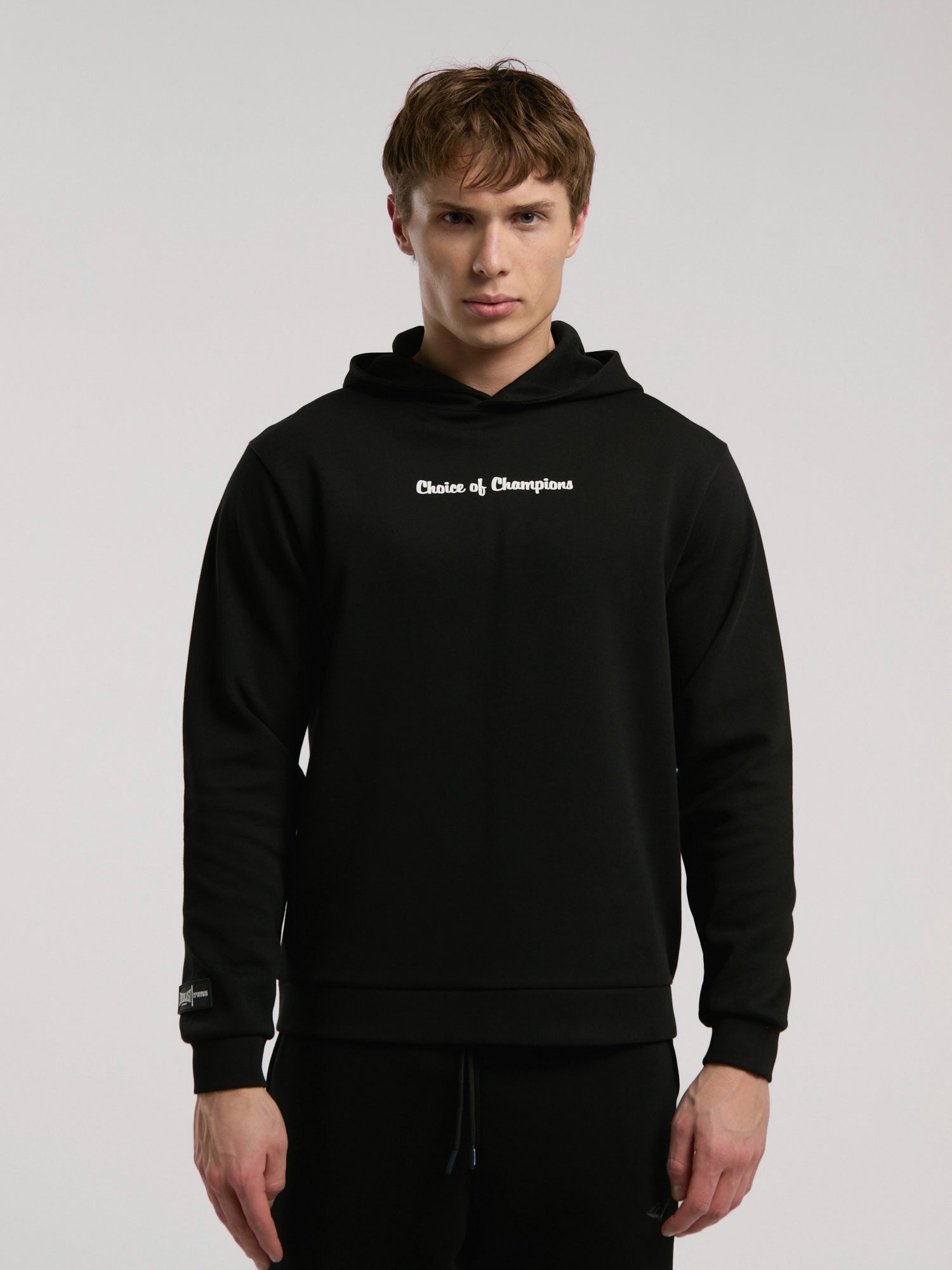 Everlast Champions Collection Siyah Erkek Kapüşonlu Sweatshirt