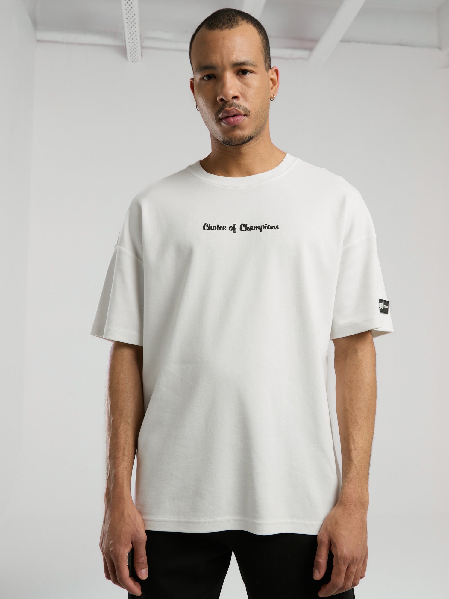 Everlast Champions Collection Beyaz Erkek Tişört