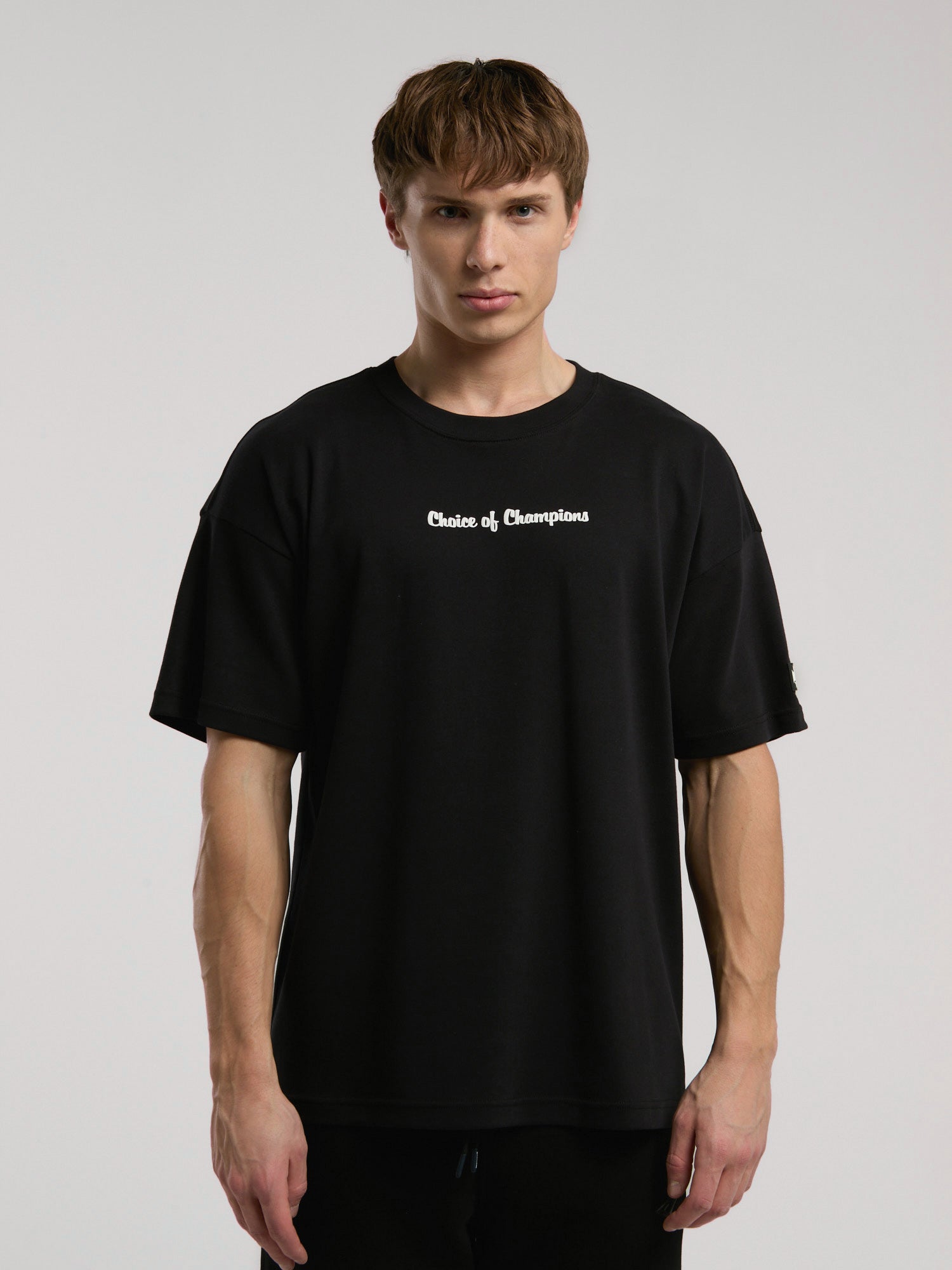 Everlast Champions Collection Siyah Erkek Tişört