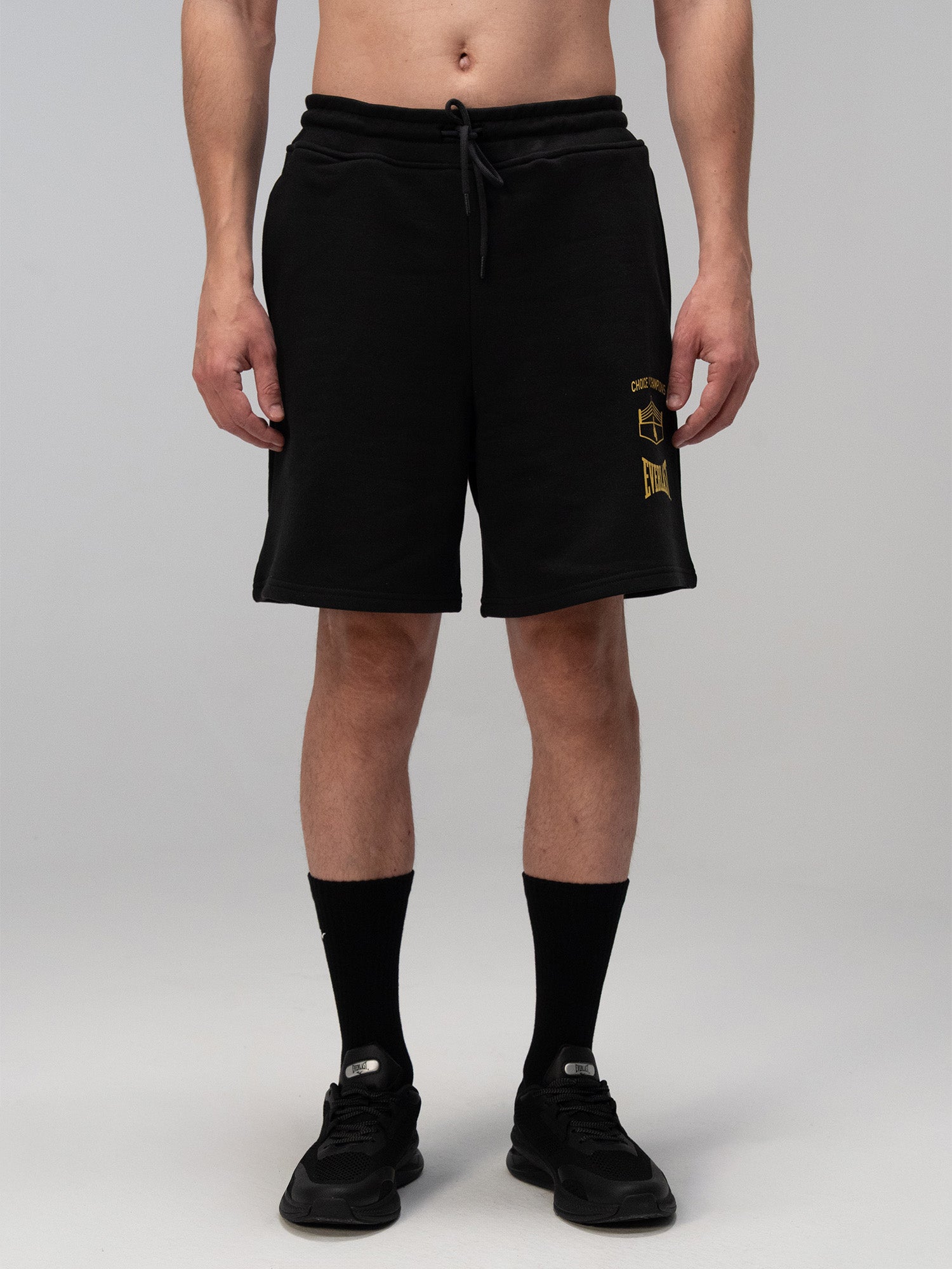 Everlast Choice Of Champs Comfort Fit Açık Siyah Erkek Şort